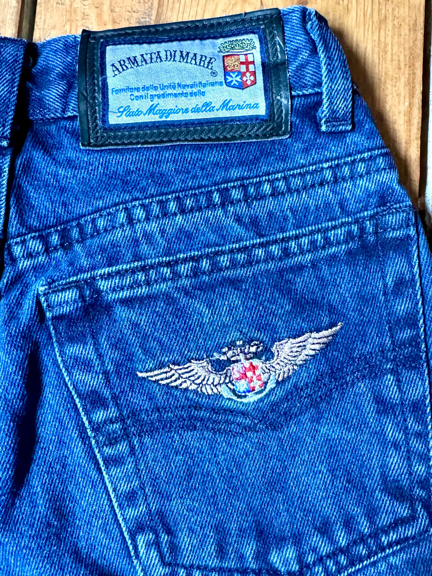 Vintage 90s Novelty Character Denim Jeans | 10 Years