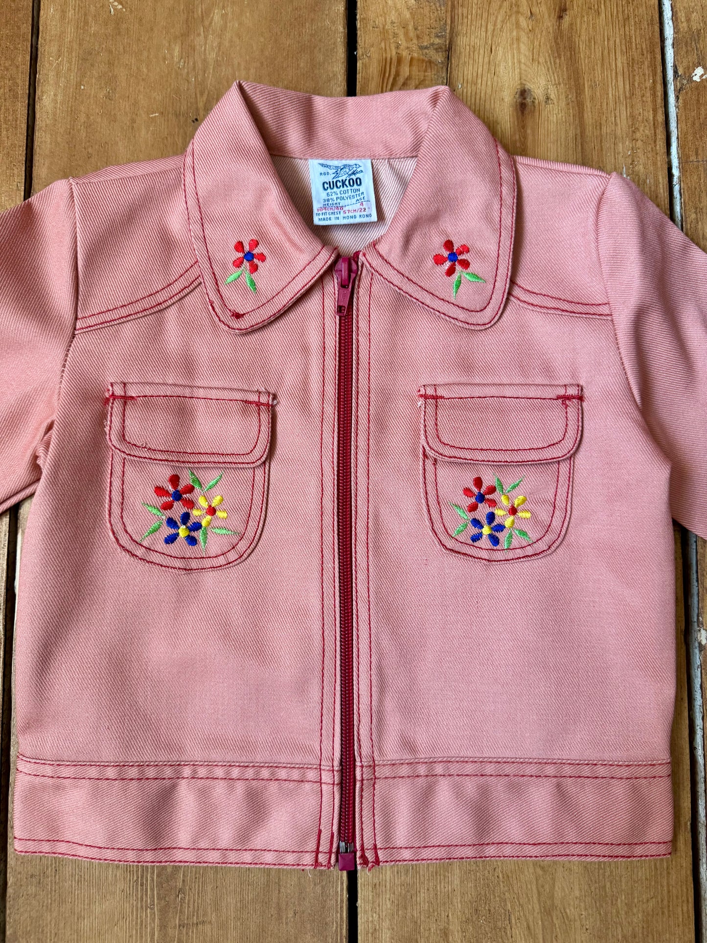 Vintage 70s Cuckoo Floral Co-ord | 4 Years