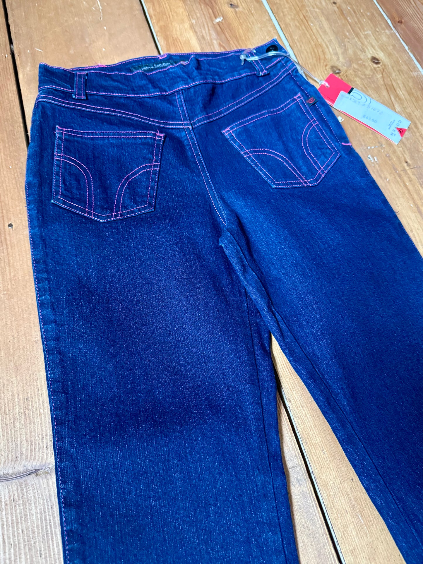 Italian vintage Y2k Deadstock girls jeans age 10. Handpicked for Bee Tiny kids vintage. 