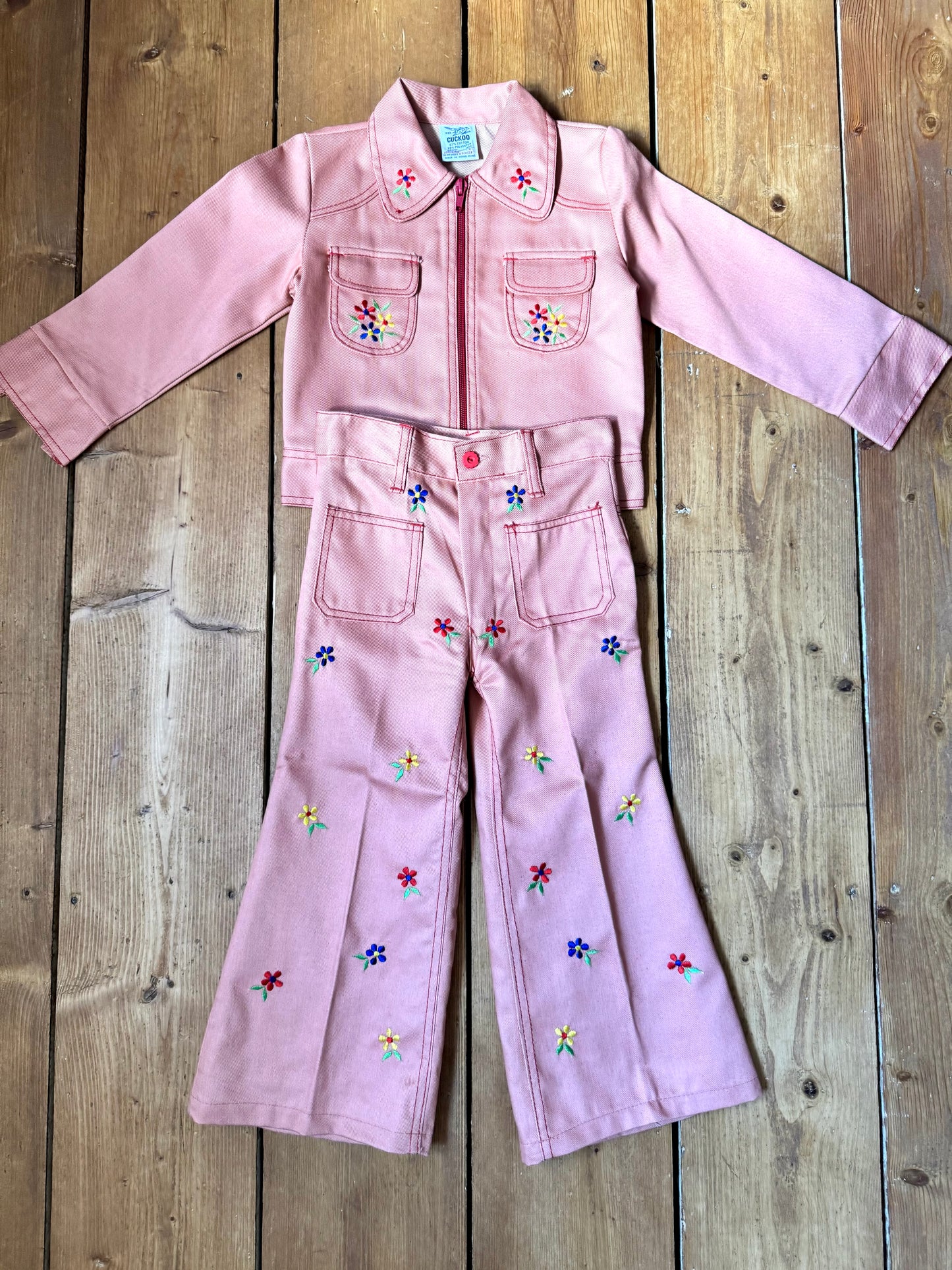 Vintage 70s Cuckoo Floral Co-ord | 4 Years