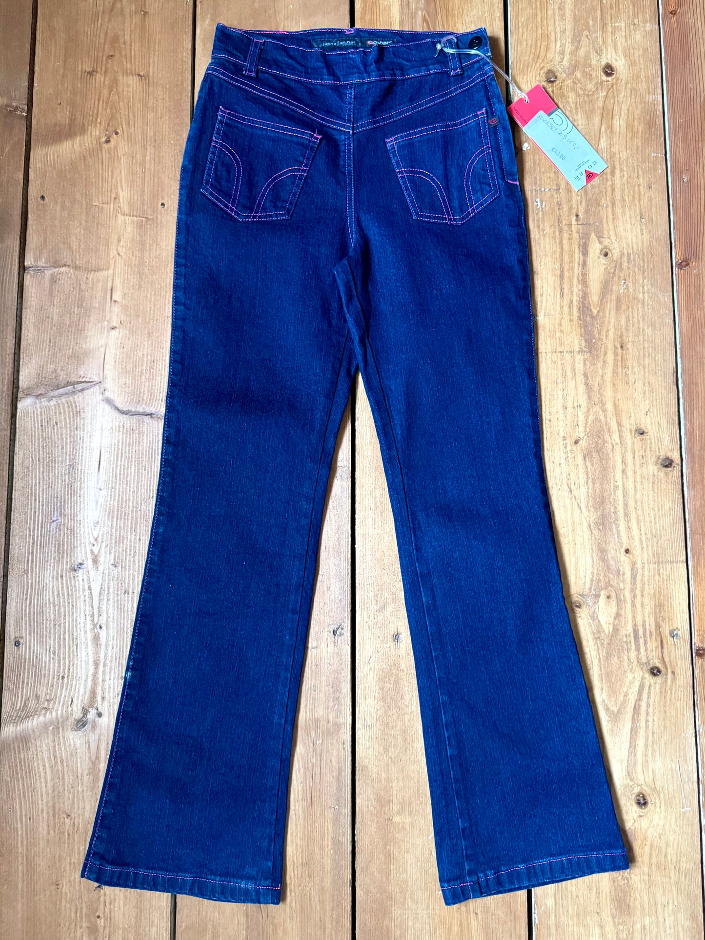 Italian vintage Y2k Deadstock girls jeans age 10. Handpicked for Bee Tiny kids vintage. 