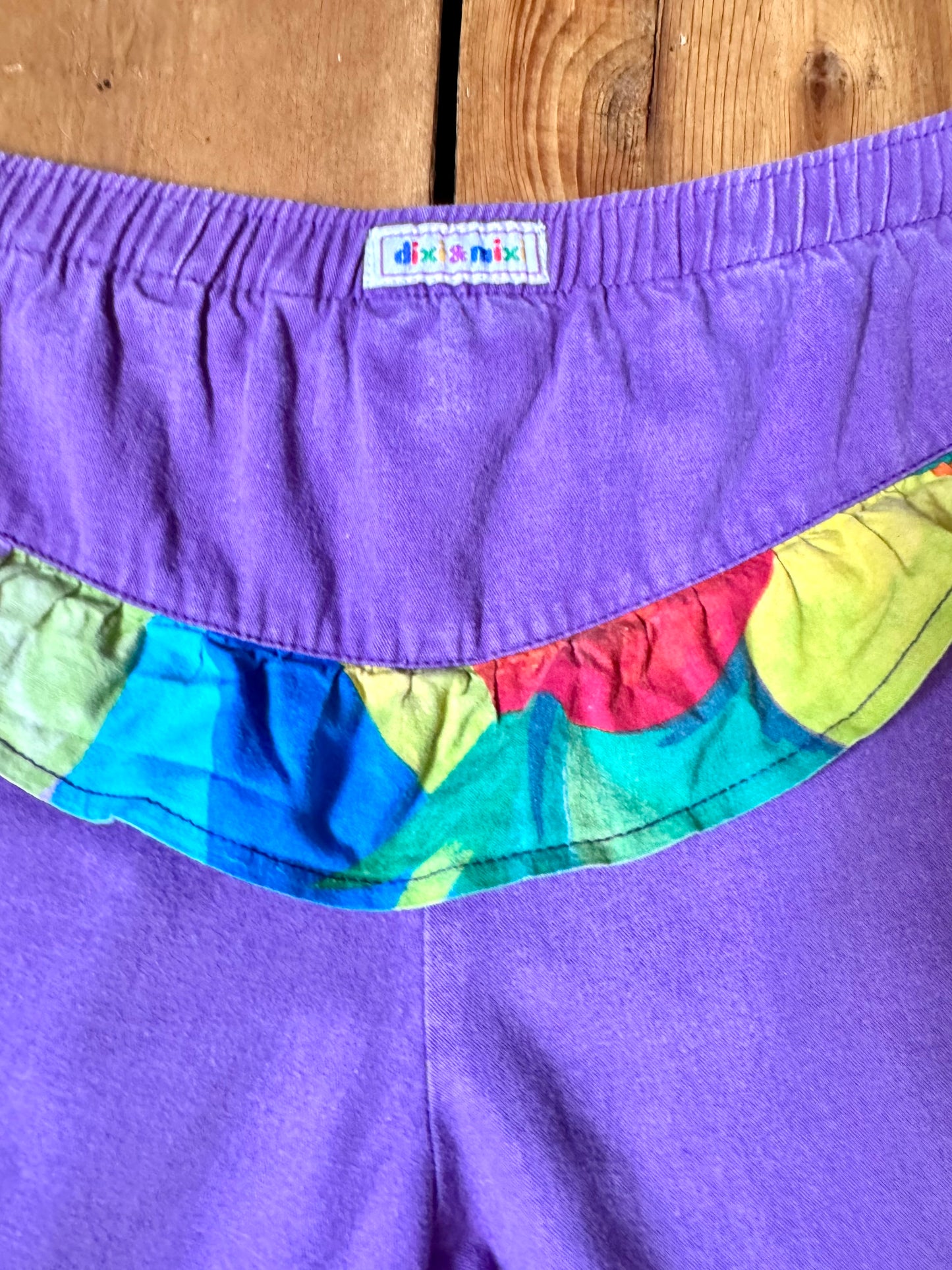 Vintage 80s Purple Bow Trousers | 3 Years