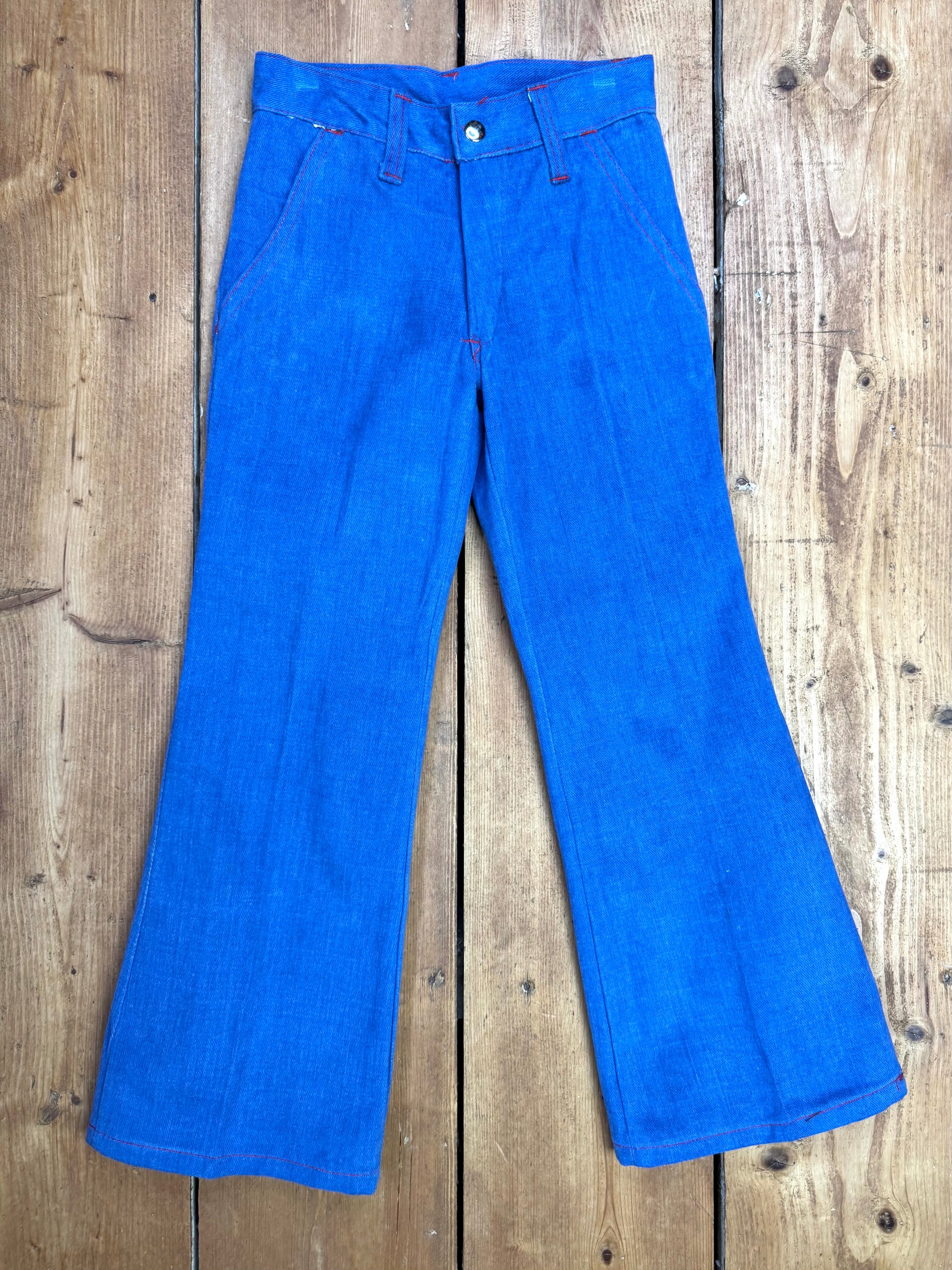 Vintage 70s kids denim trousers.