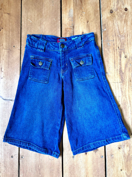Vintage Y2K Dickies denim shorts, Dickies denim jorts. Kids baggy shorts. Handpicked for Bee Tiny kids vintage.