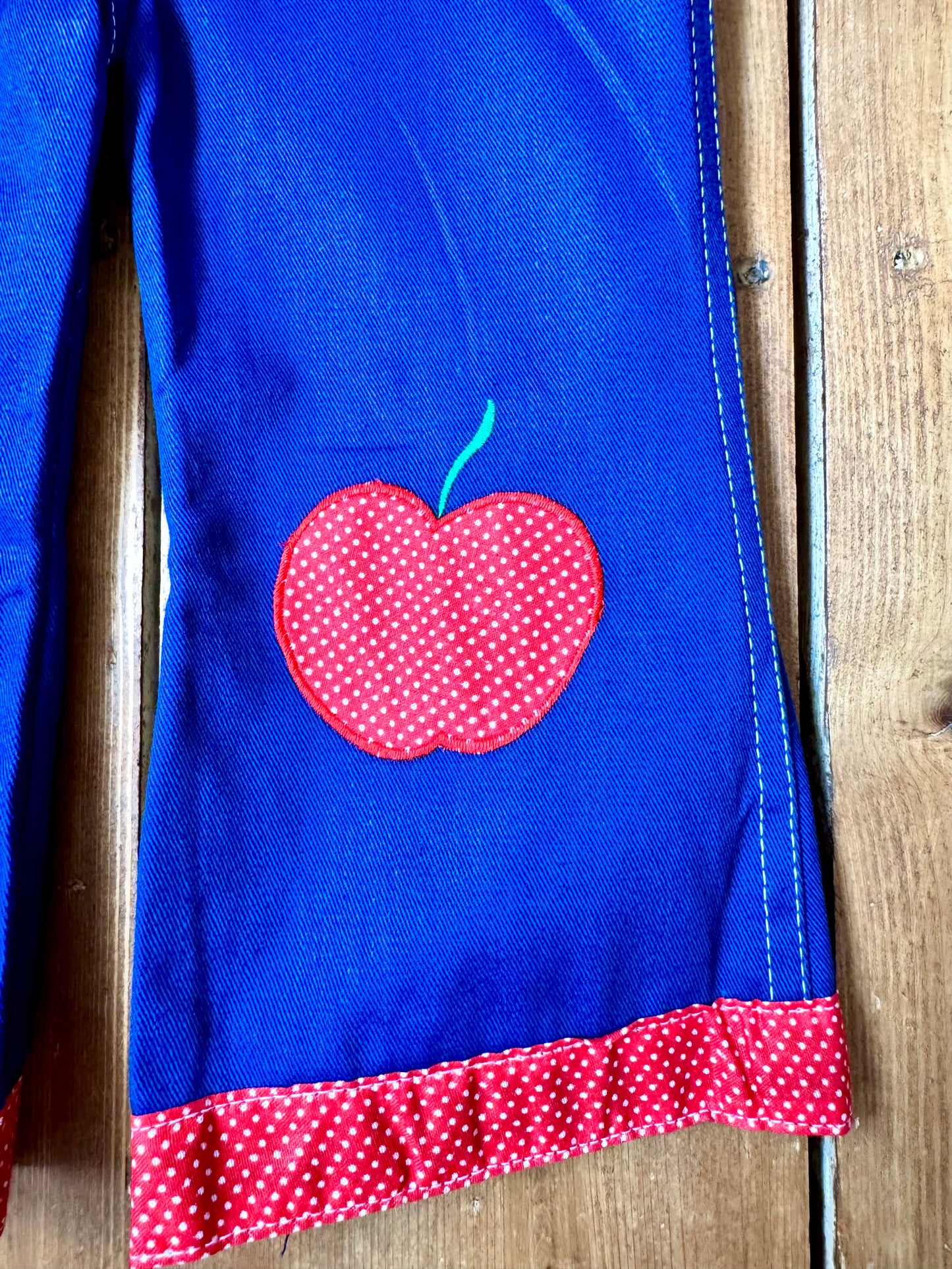 Vintage 70s Cuckoo ABC Dungarees | 1 Year