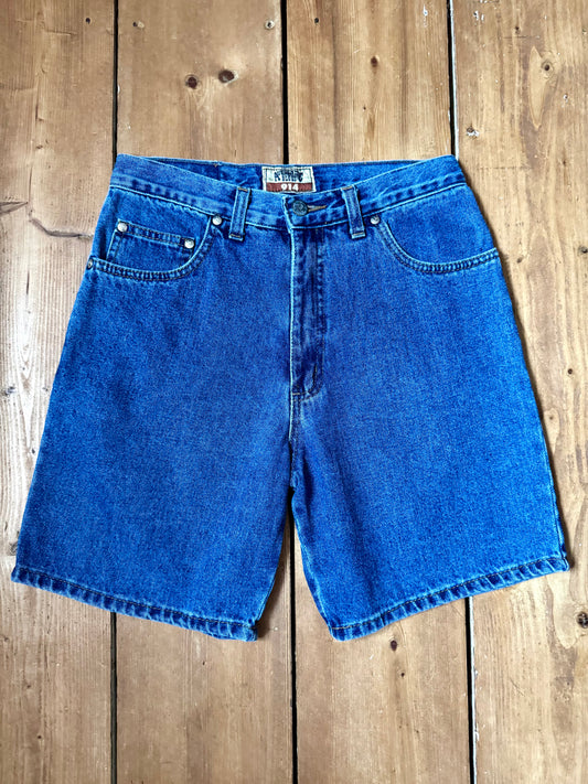 Vintage 90s childrens jorts jean shorts. Age 13-14 years. Handpicked for Bee Tiny kids vintage.