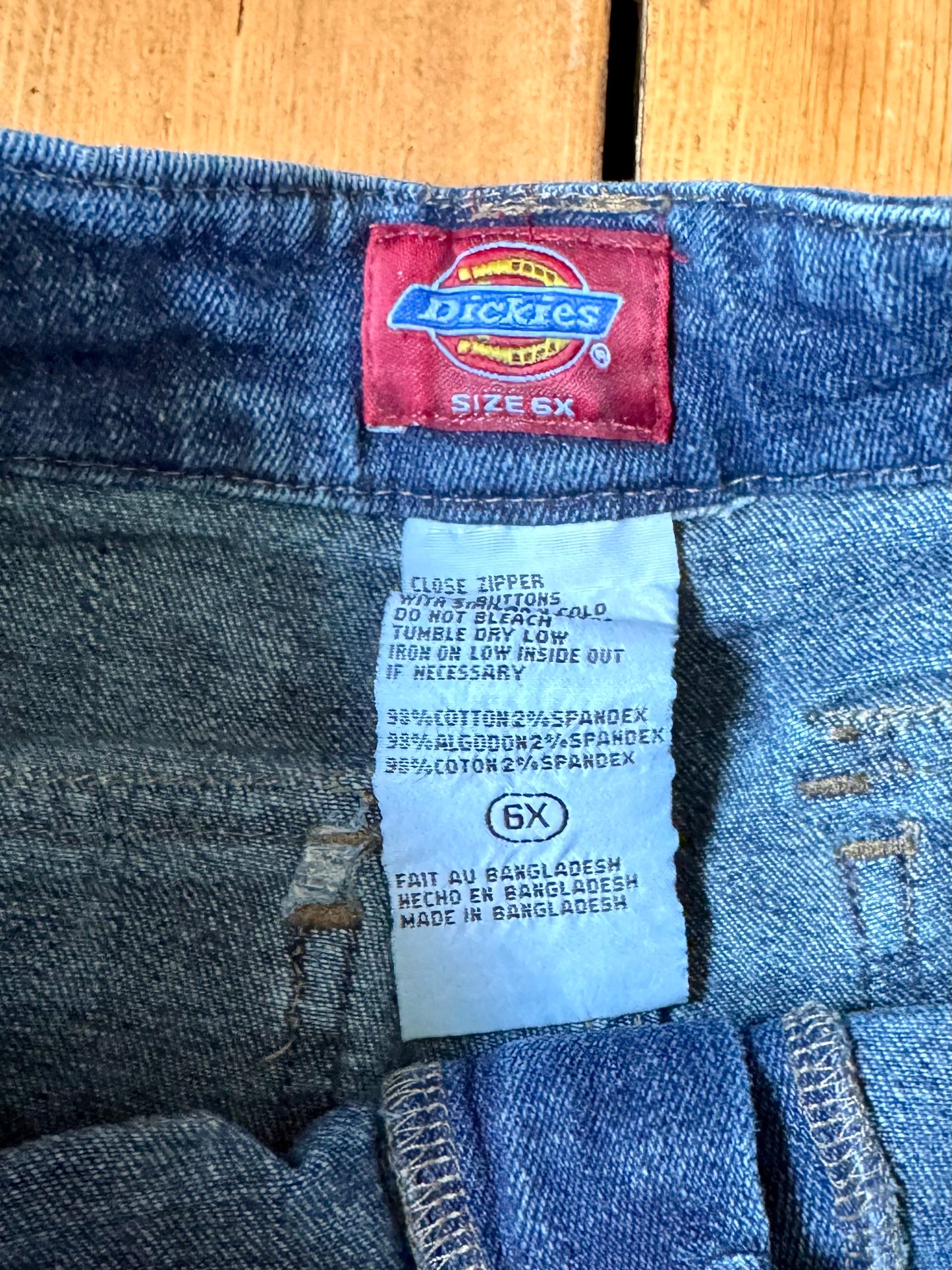 Vintage Dickies Denim Jorts | 5-6 Years