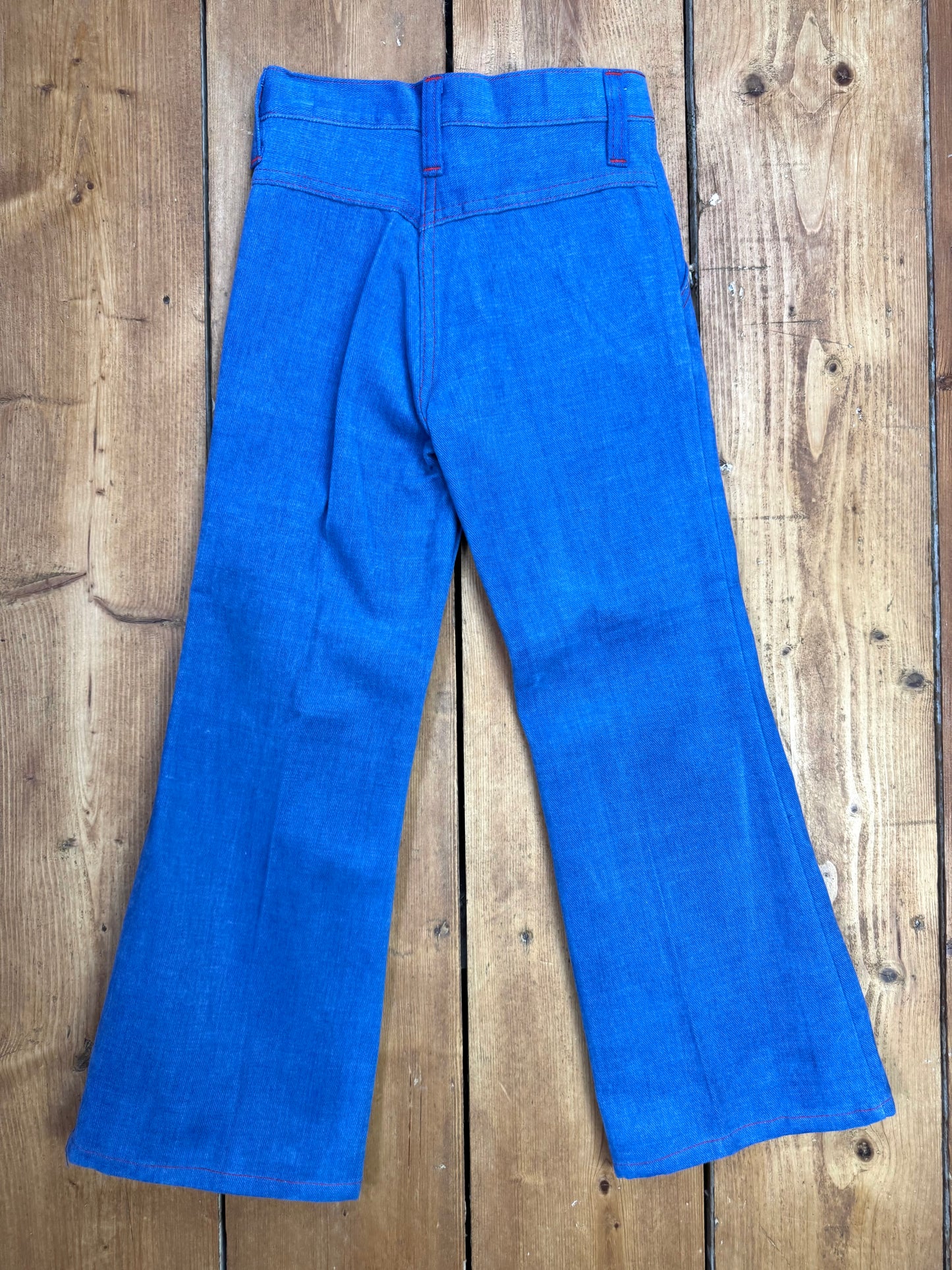 Vintage 70s Kids Matching Denim Set | 8-9 Years