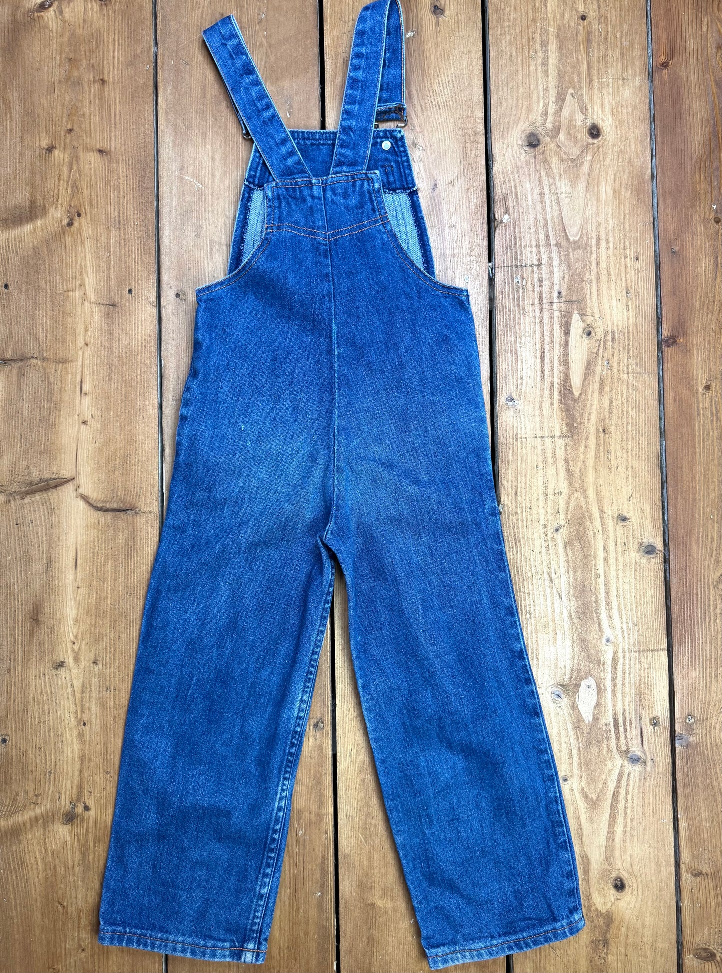 Vintage 90s Kids St.Michael Denim Dungarees | 5 Years