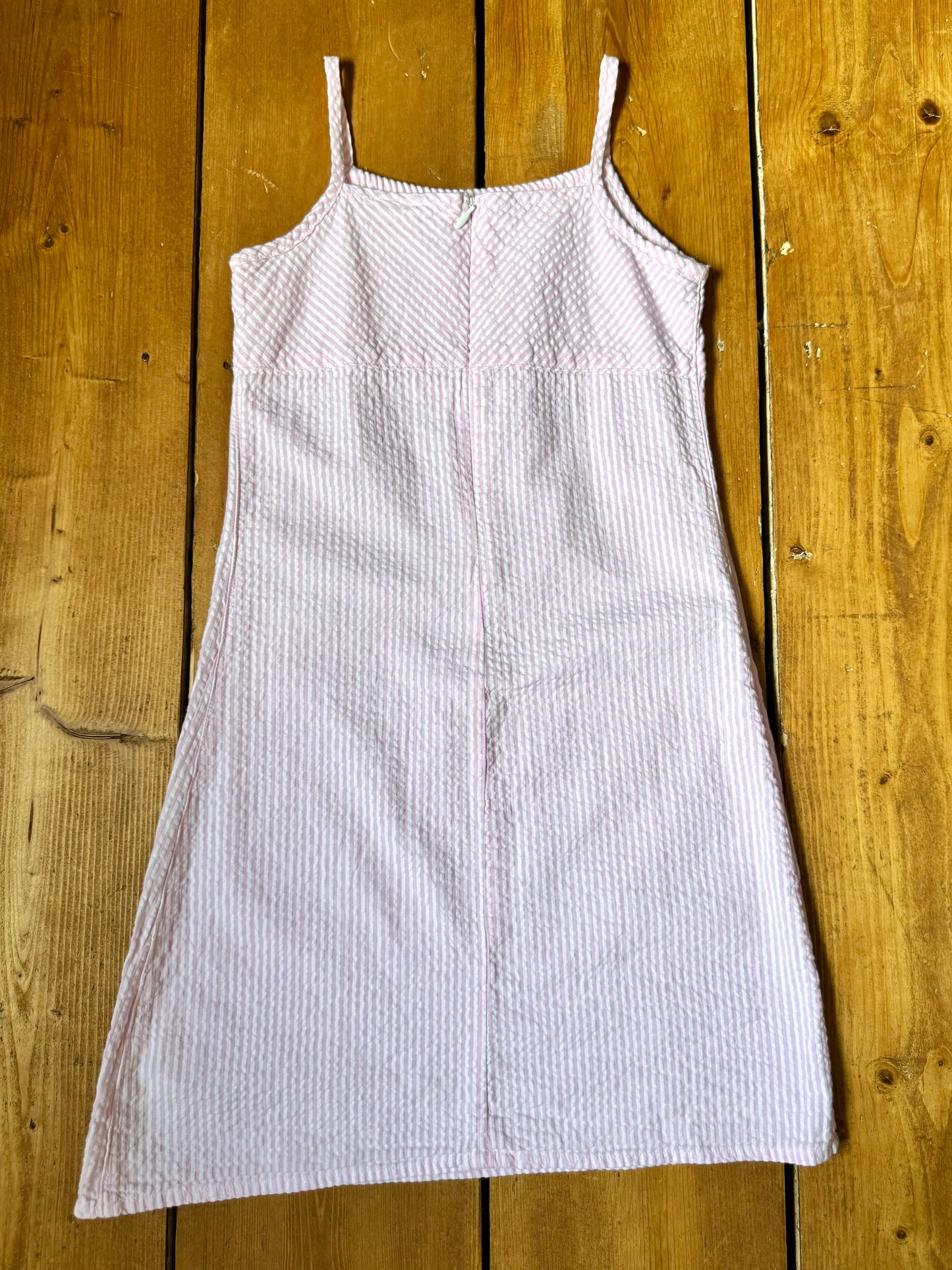 Vintage Y2K Cherokee colourful striped cotton dress, age 5-6 years. Handpicked for Bee Tiny kids vintage.