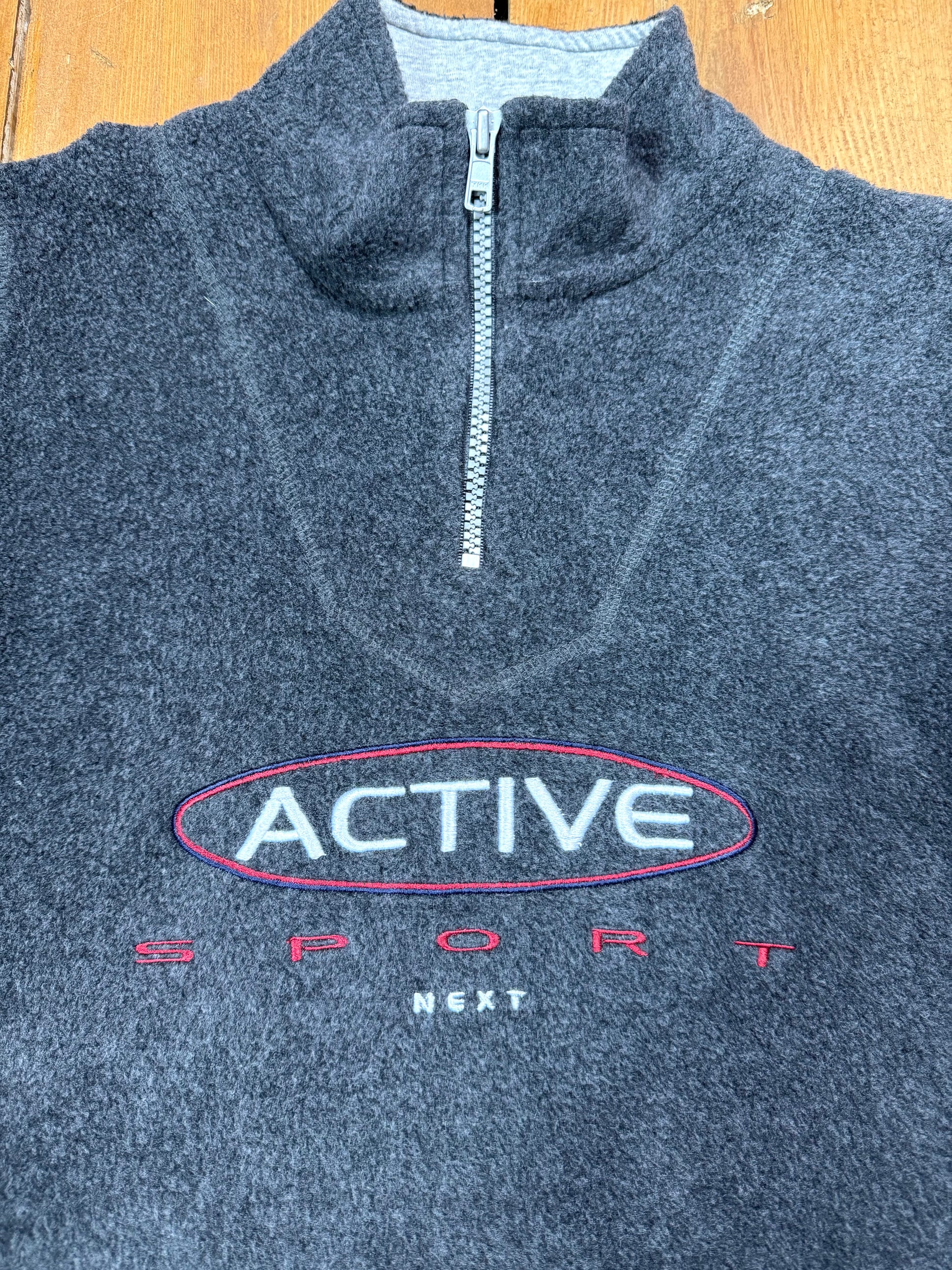 Vintage Y2K Next active sport 1/4 zip fleece. Age 3-4 years. Handpicked for Bee Tiny kids vintage. 