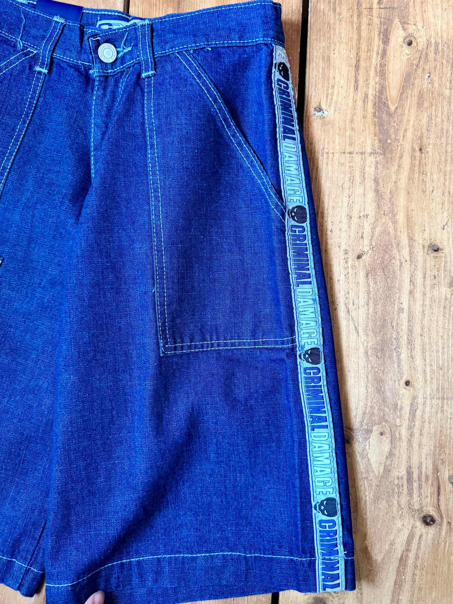 Vintage Deadstock Criminal Damage Kids Jorts | W24
