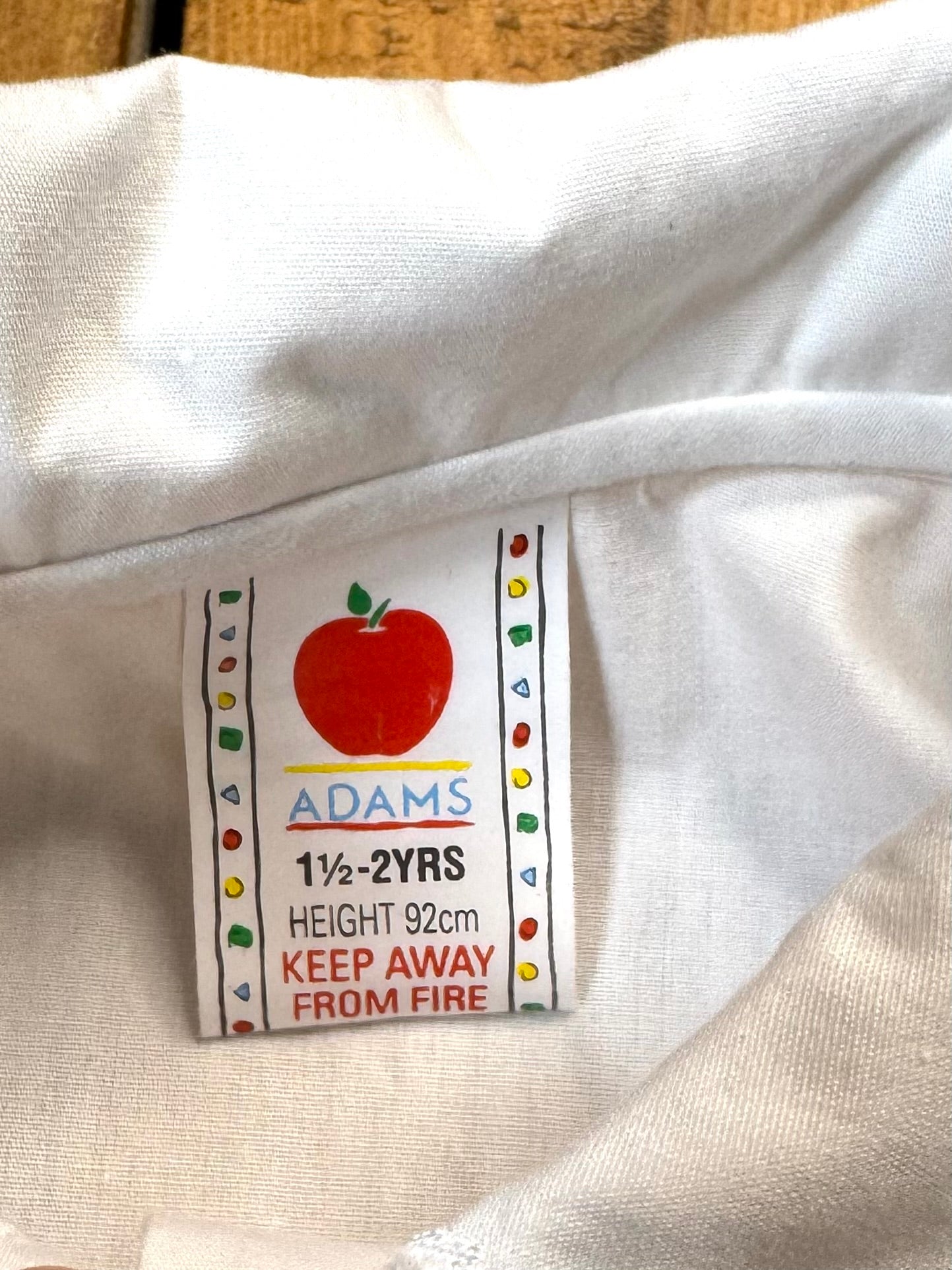 Vintage 90s Adams Embroidered Collar Blouse | 1-2 Year