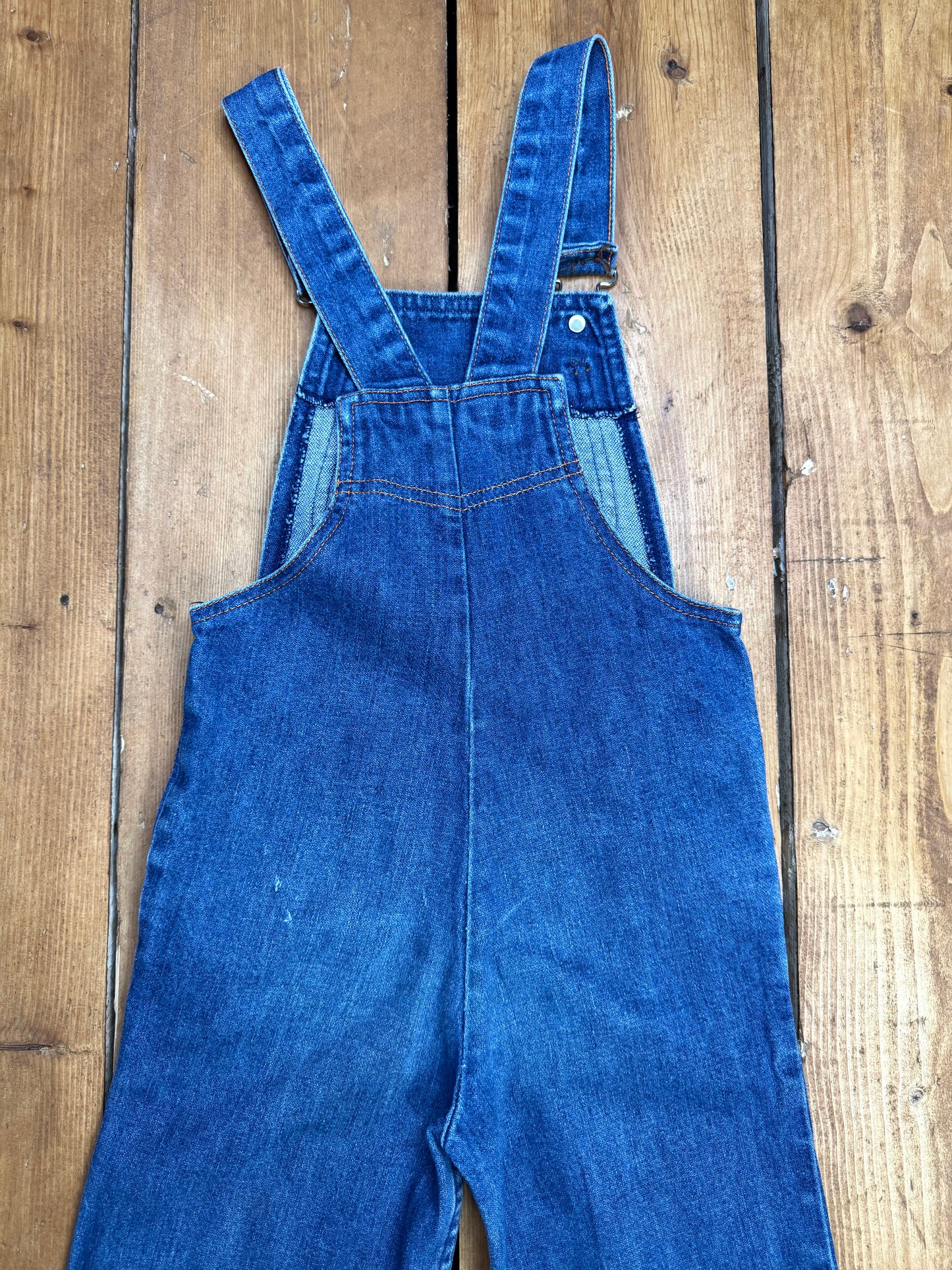 Vintage 90s Kids St.Michael Denim Dungarees | 5 Years