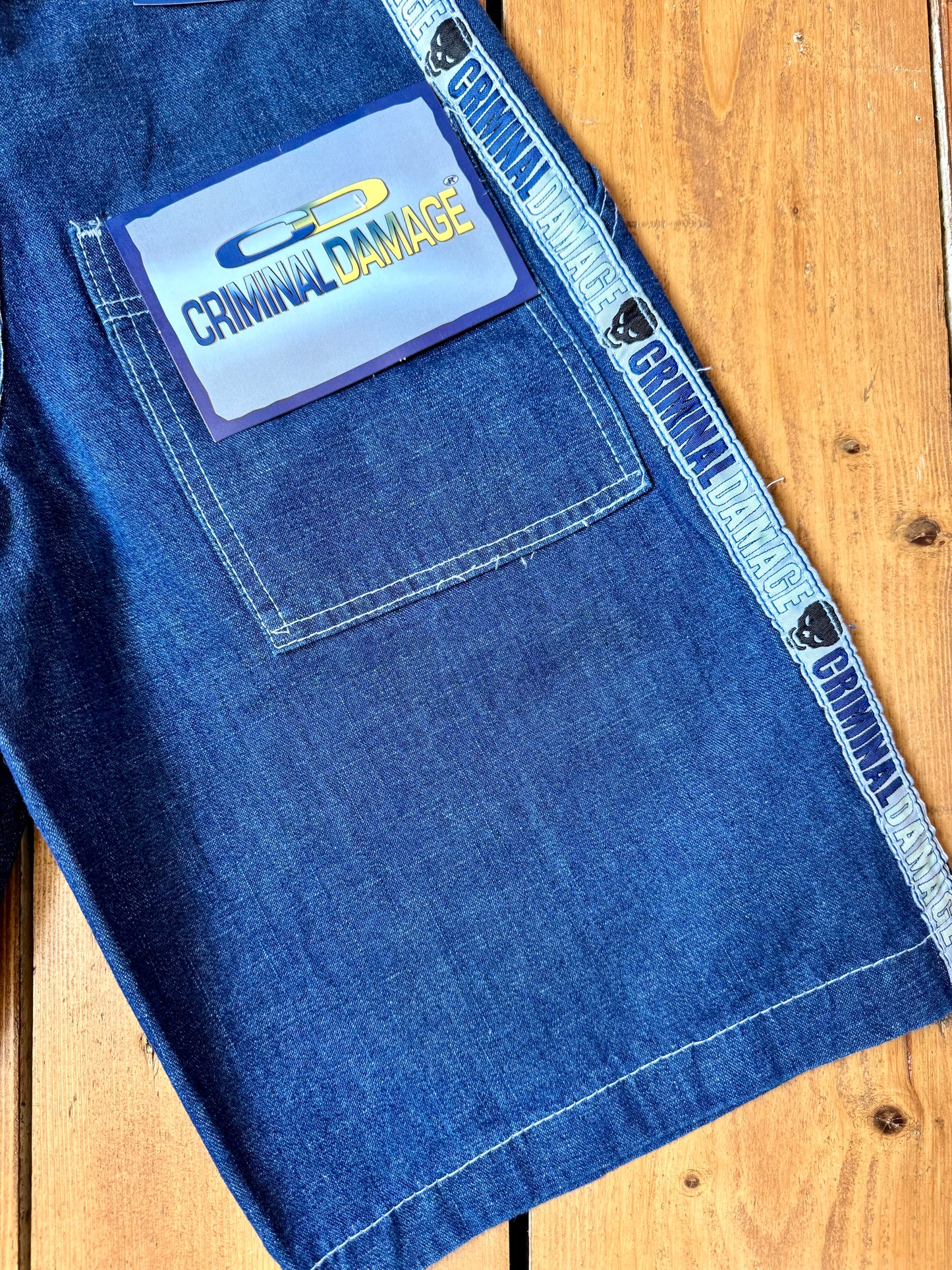 Vintage Deadstock Criminal Damage Kids Jorts | W23
