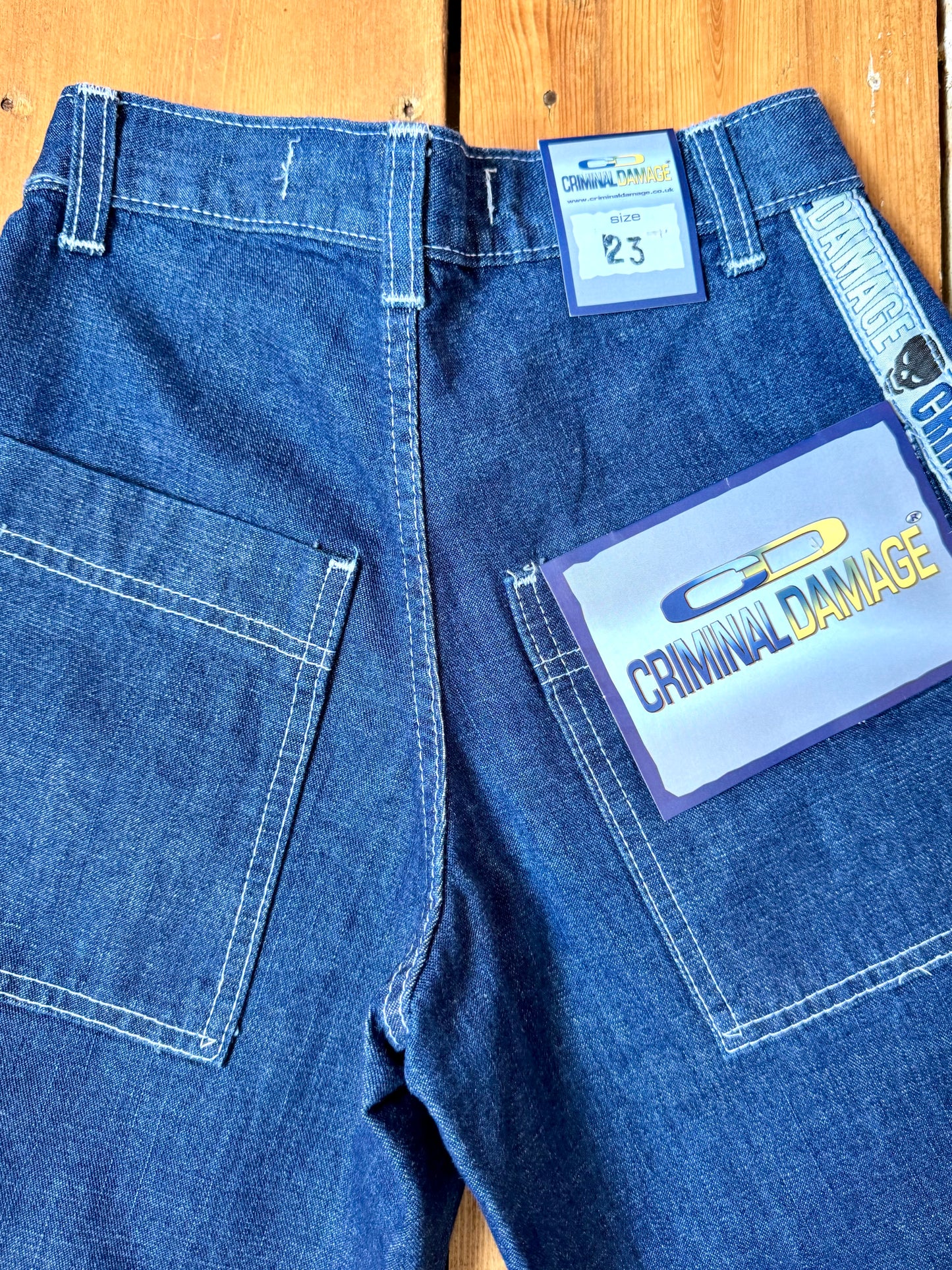 Vintage Deadstock Criminal Damage Kids Jorts | W23