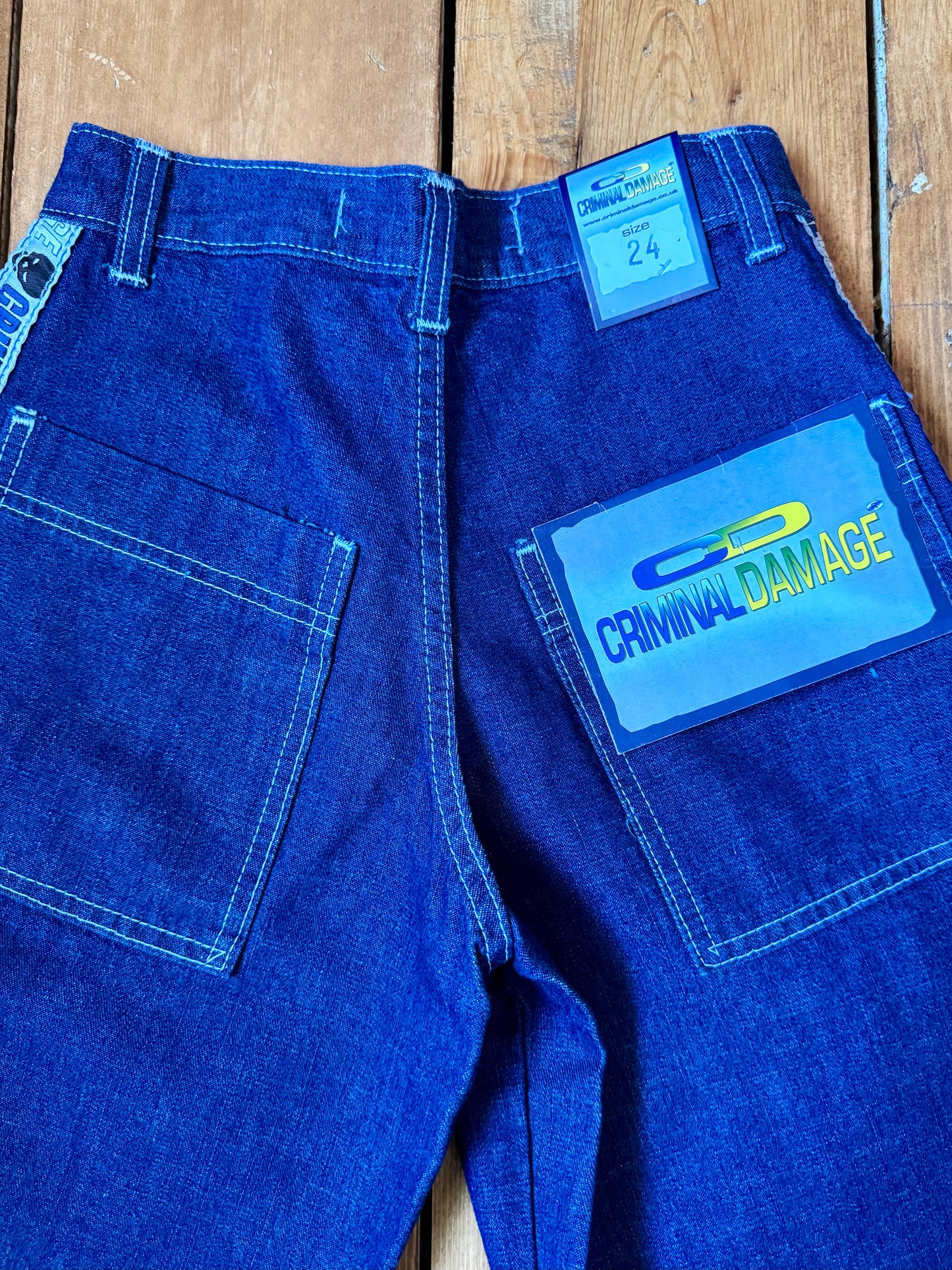 Vintage Deadstock Criminal Damage Kids Jorts | W24
