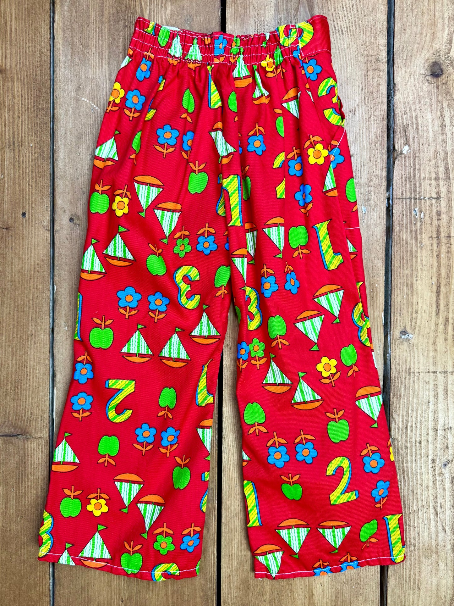 Vintage 70s Cuckoo Red Trousers | 4 Years