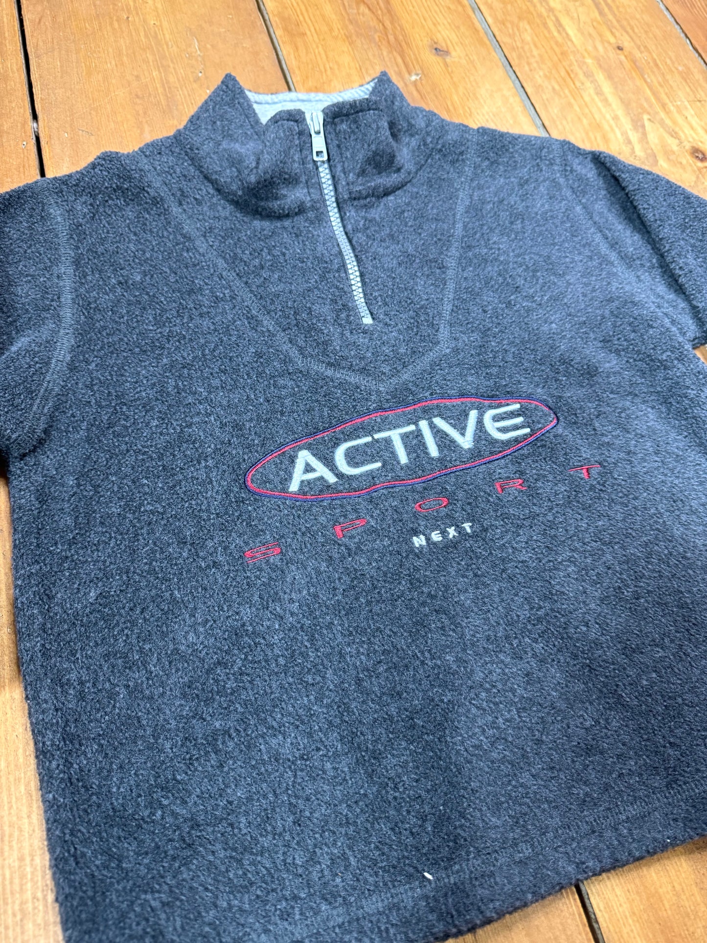 Vintage Y2K Next active sport 1/4 zip fleece. Age 3-4 years. Handpicked for Bee Tiny kids vintage. 