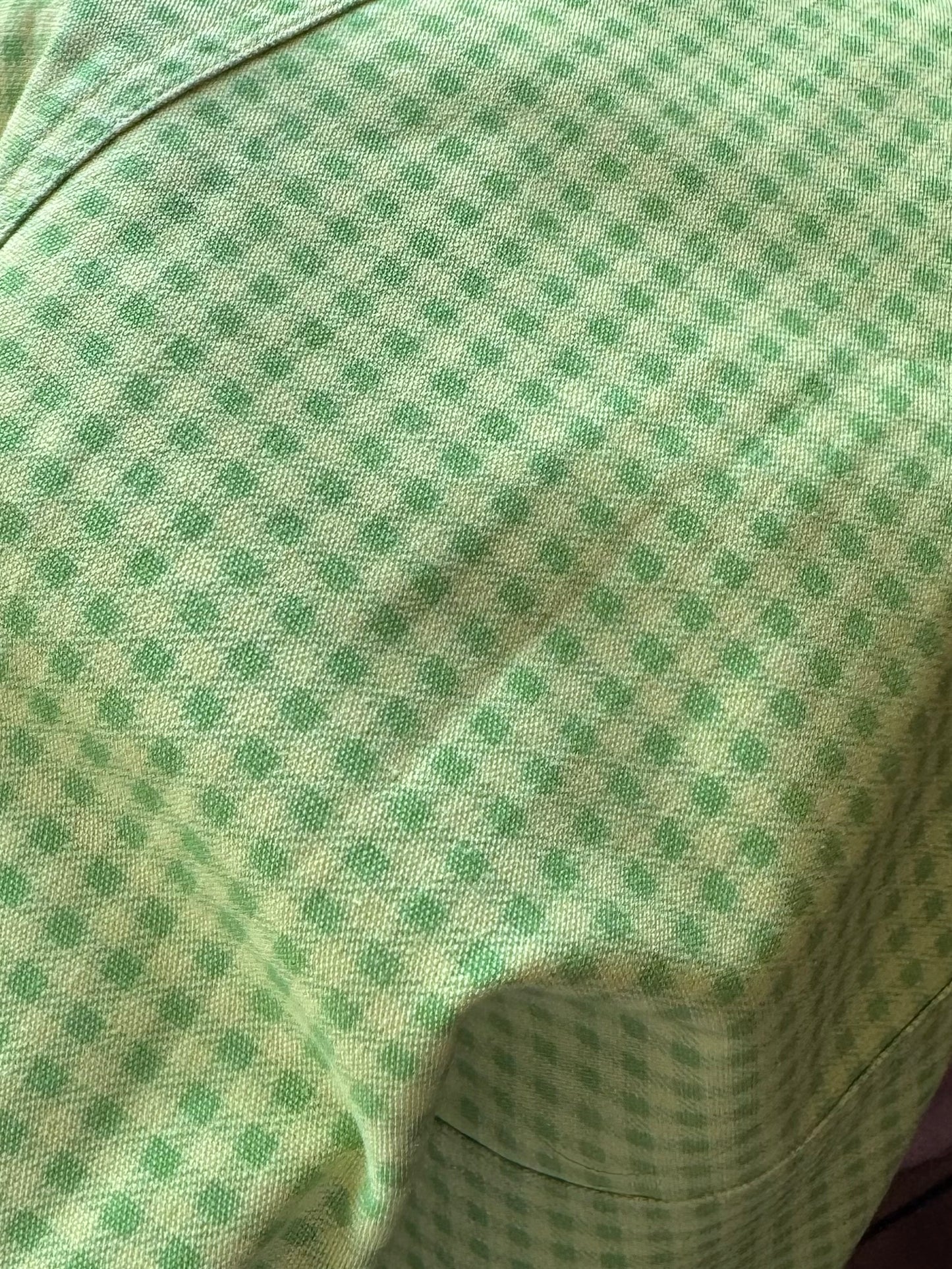 Vintage 90s Brooker Green Gingham Denim Dress | 5 Years