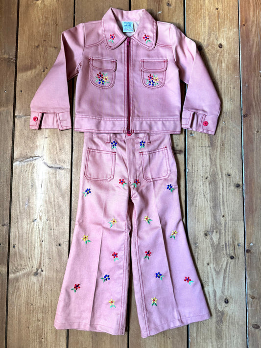 Vintage 70s Cuckoo Floral Co-ord | 4 Years