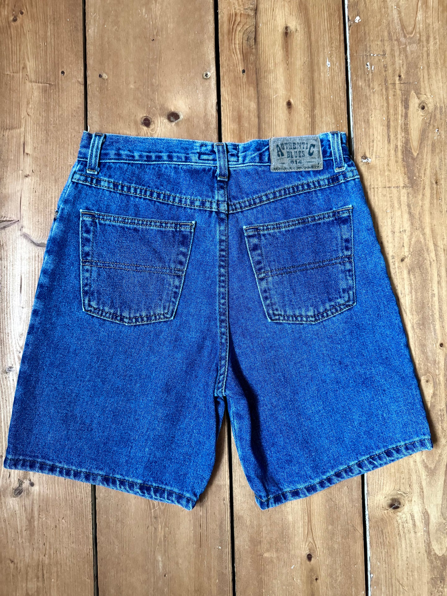 Vintage 90s childrens jorts jean shorts. Age 13-14 years. Handpicked for Bee Tiny kids vintage.
