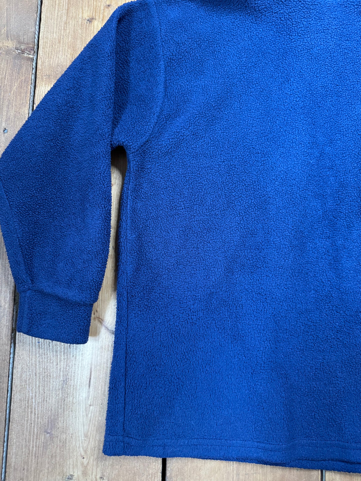 Vintage 90s Navy Southpark 1/4 Zip Fleece | 9-10 Years