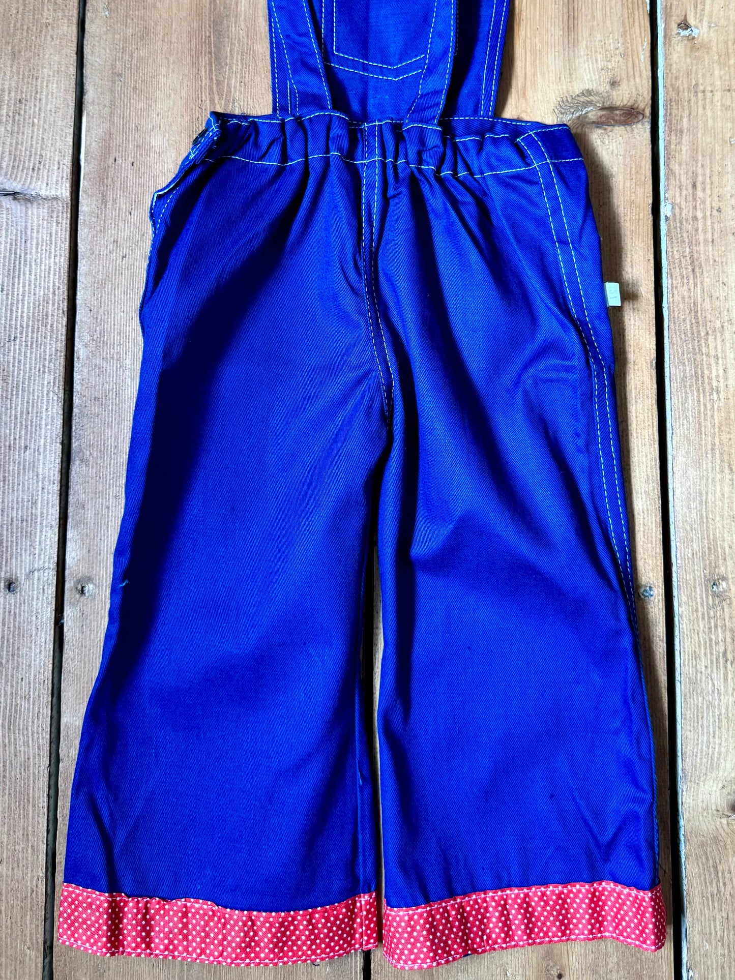 Vintage 70s Cuckoo ABC Dungarees | 1 Year