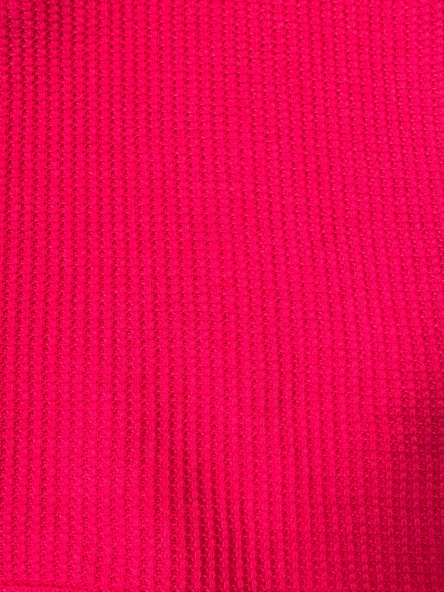 Vintage 90s St.Michael Red Waffle Top | 2-3 Years