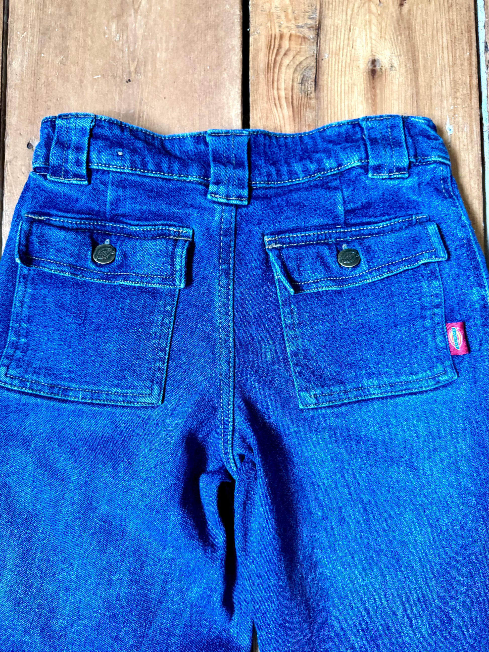 Vintage Y2K Dickies denim shorts, Dickies denim jorts. Kids baggy shorts. Handpicked for Bee Tiny kids vintage.