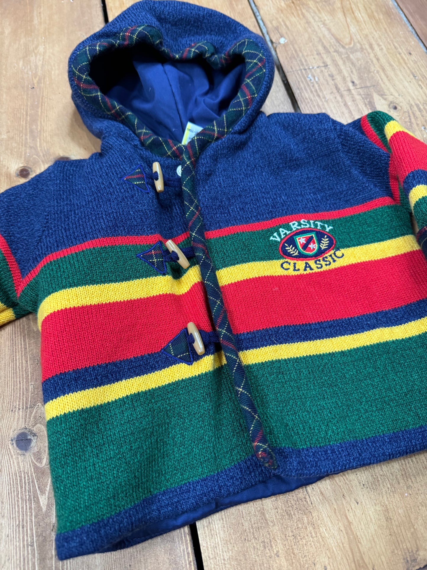Vintage 90s baby knitted 2 piece set handpicked for Bee Tiny kids vintage