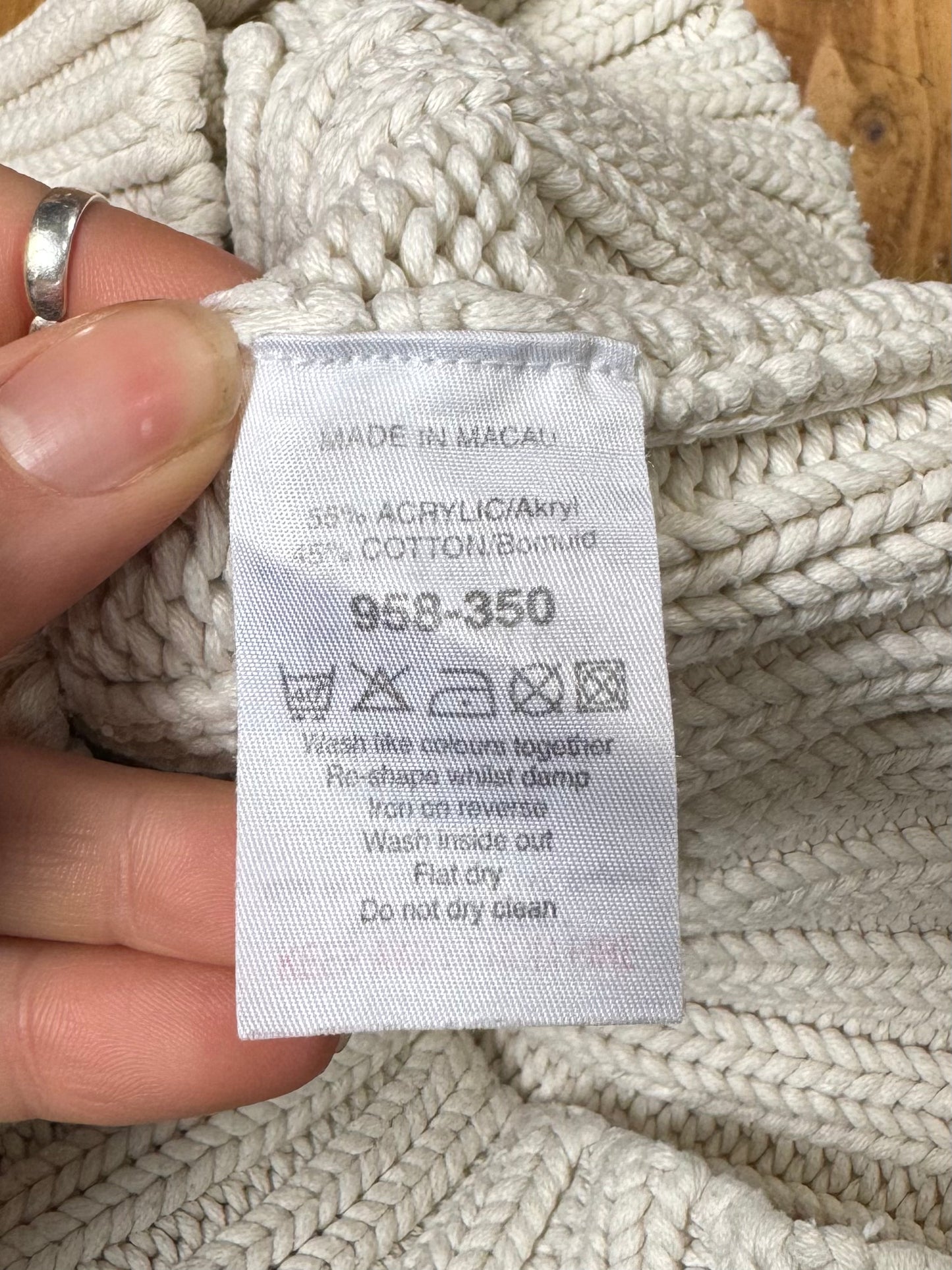 Vintage Next Chunky Knit Gilet | 3–4 Years