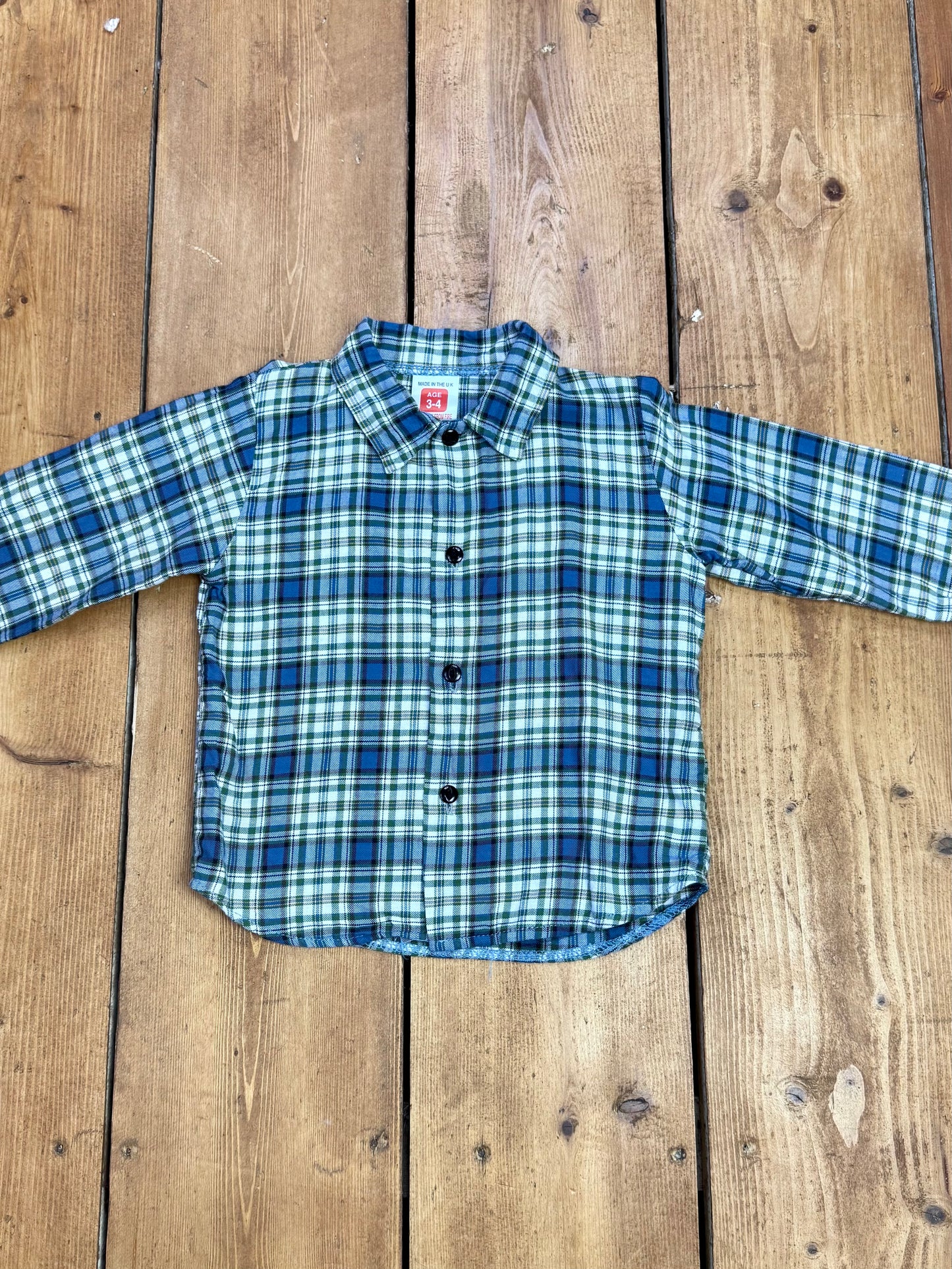 Vintage Checked Shirt | 3-4 Years