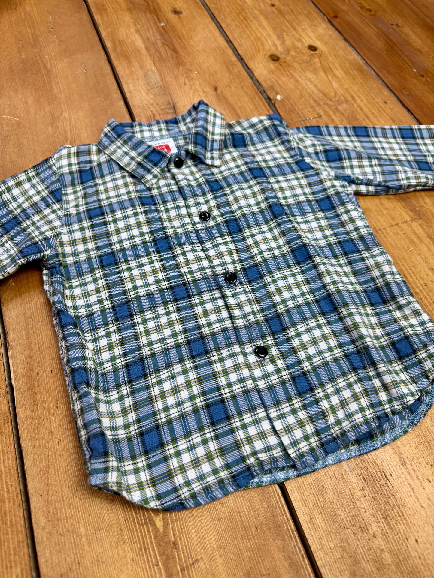Vintage Checked Shirt | 3-4 Years