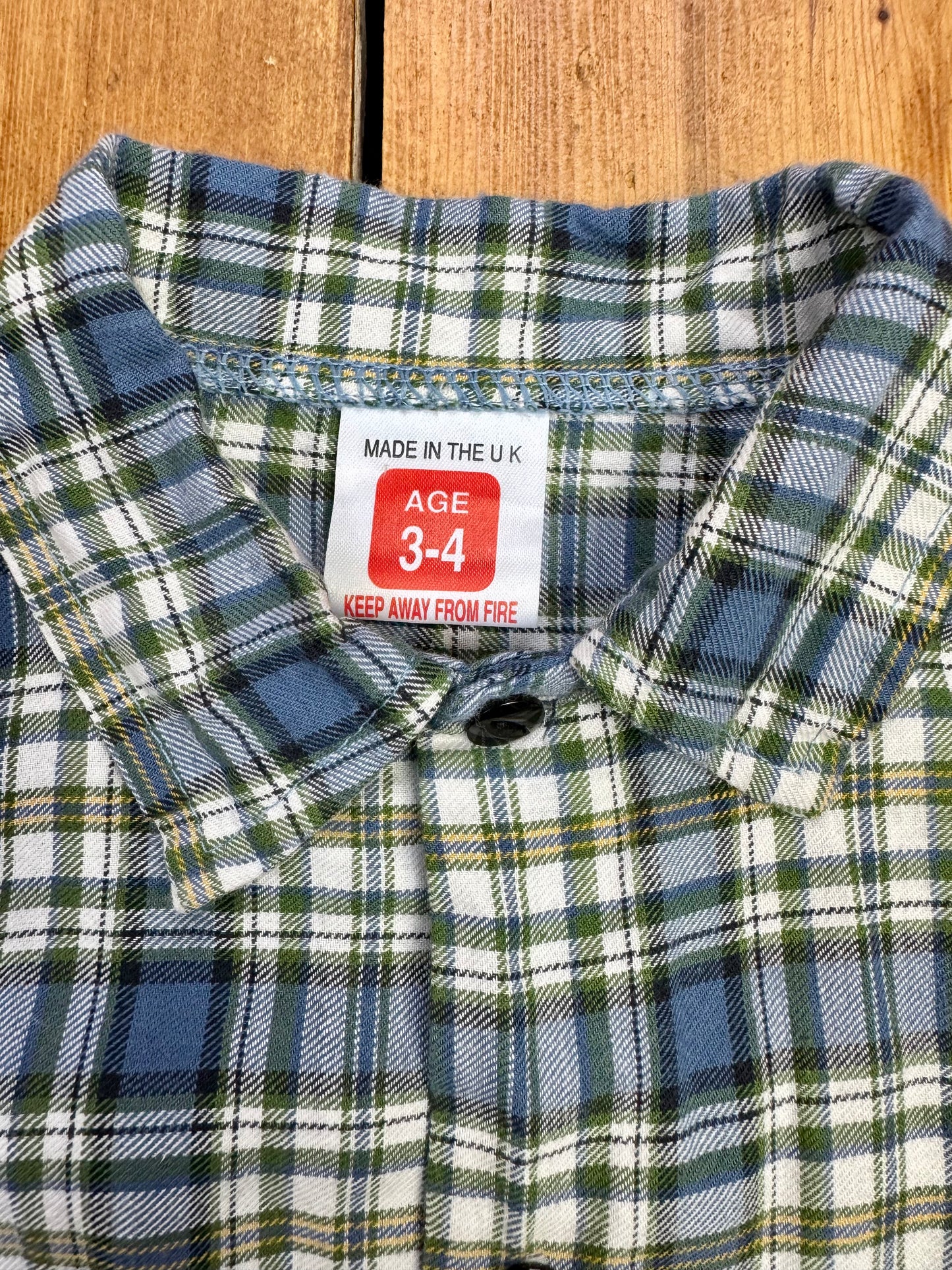 Vintage Checked Shirt | 3-4 Years