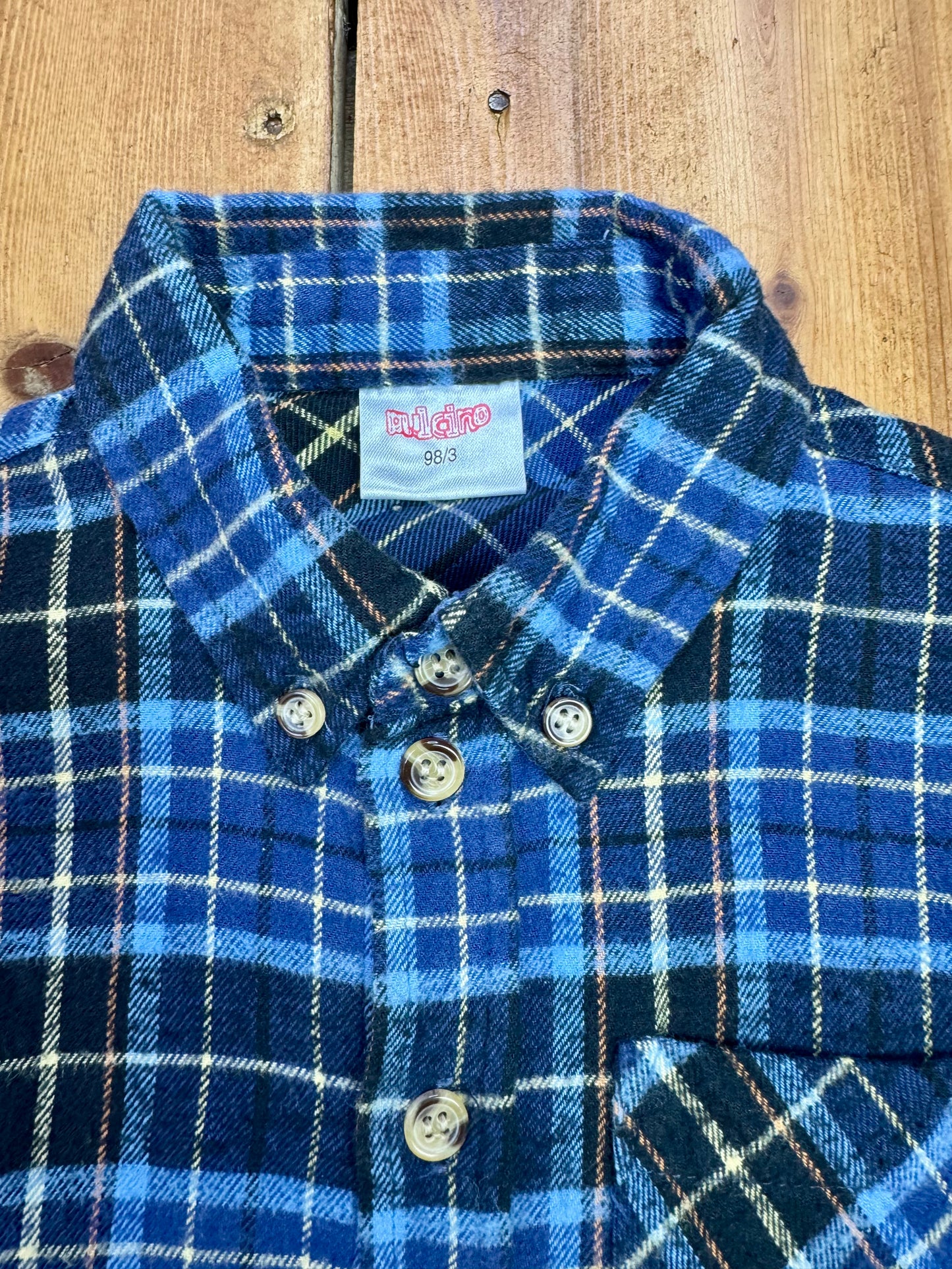 Vintage Checked Shirt | 3-4 Years