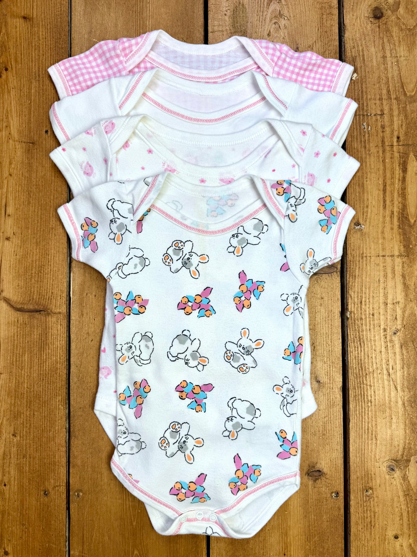 Vintage Playskool Baby Vest Set | 18-24 Months | Set of 4