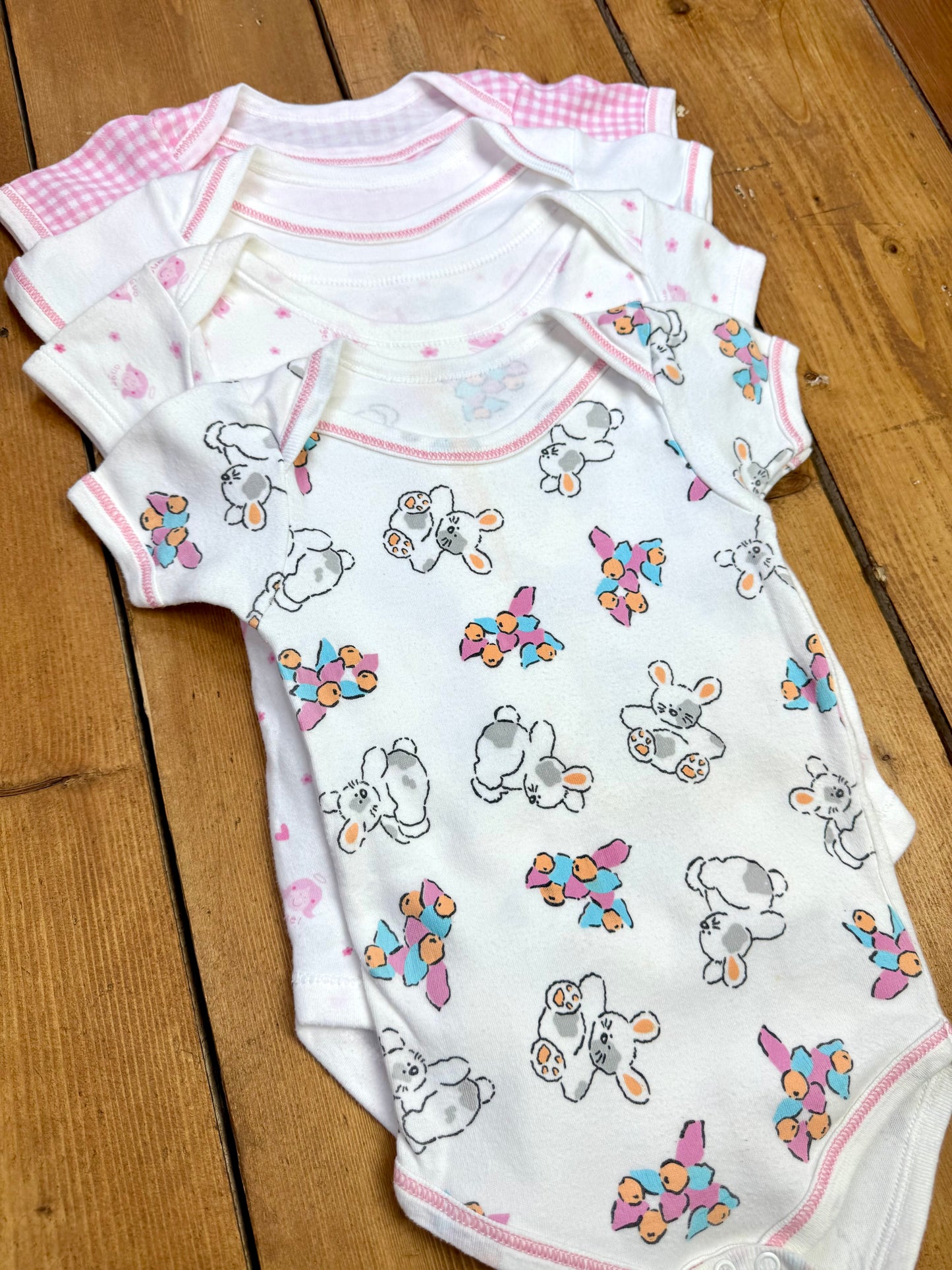 Vintage Playskool Baby Vest Set | 18-24 Months | Set of 4