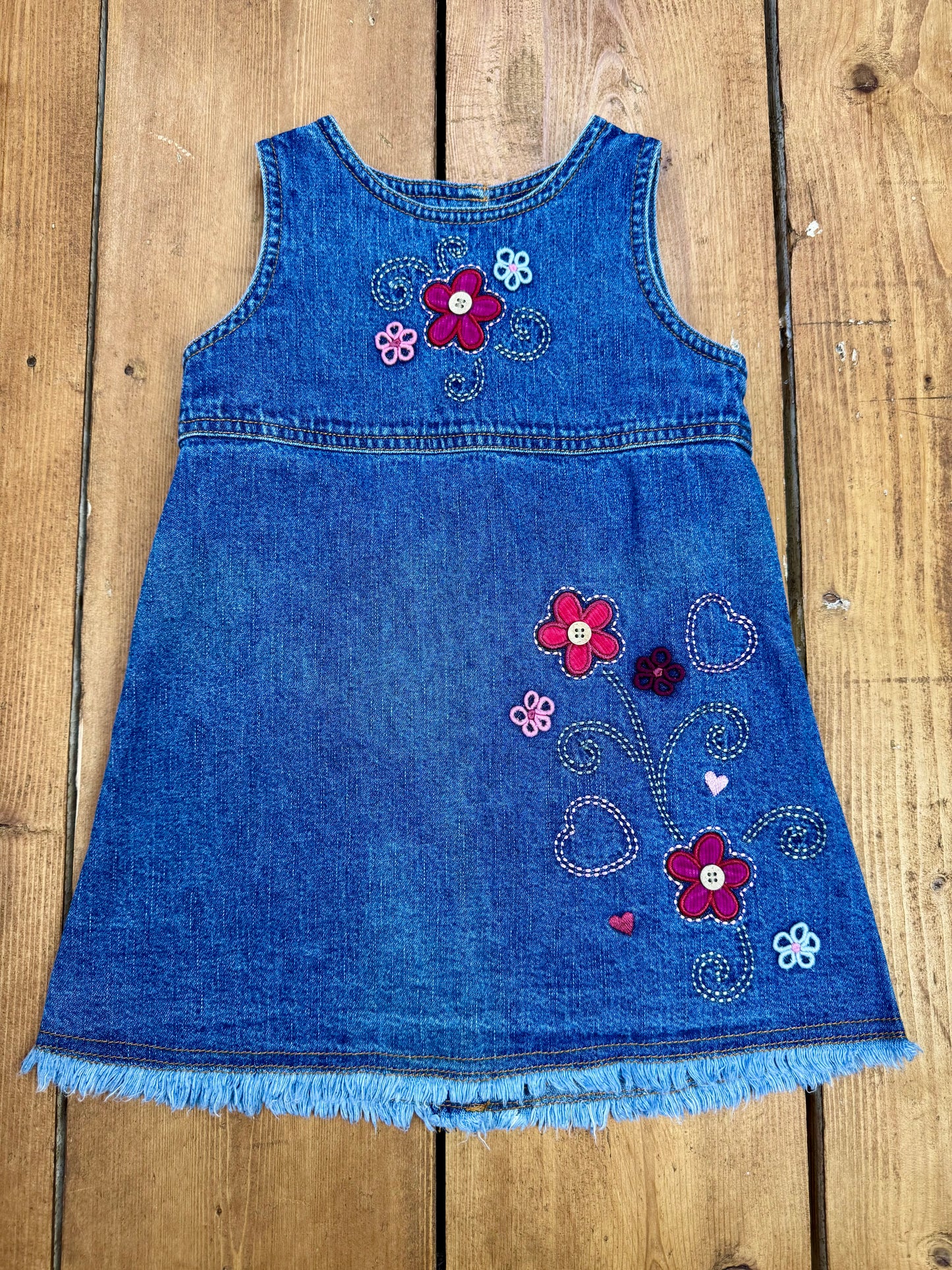Vintage Next Denim Dress | 12-18 Months