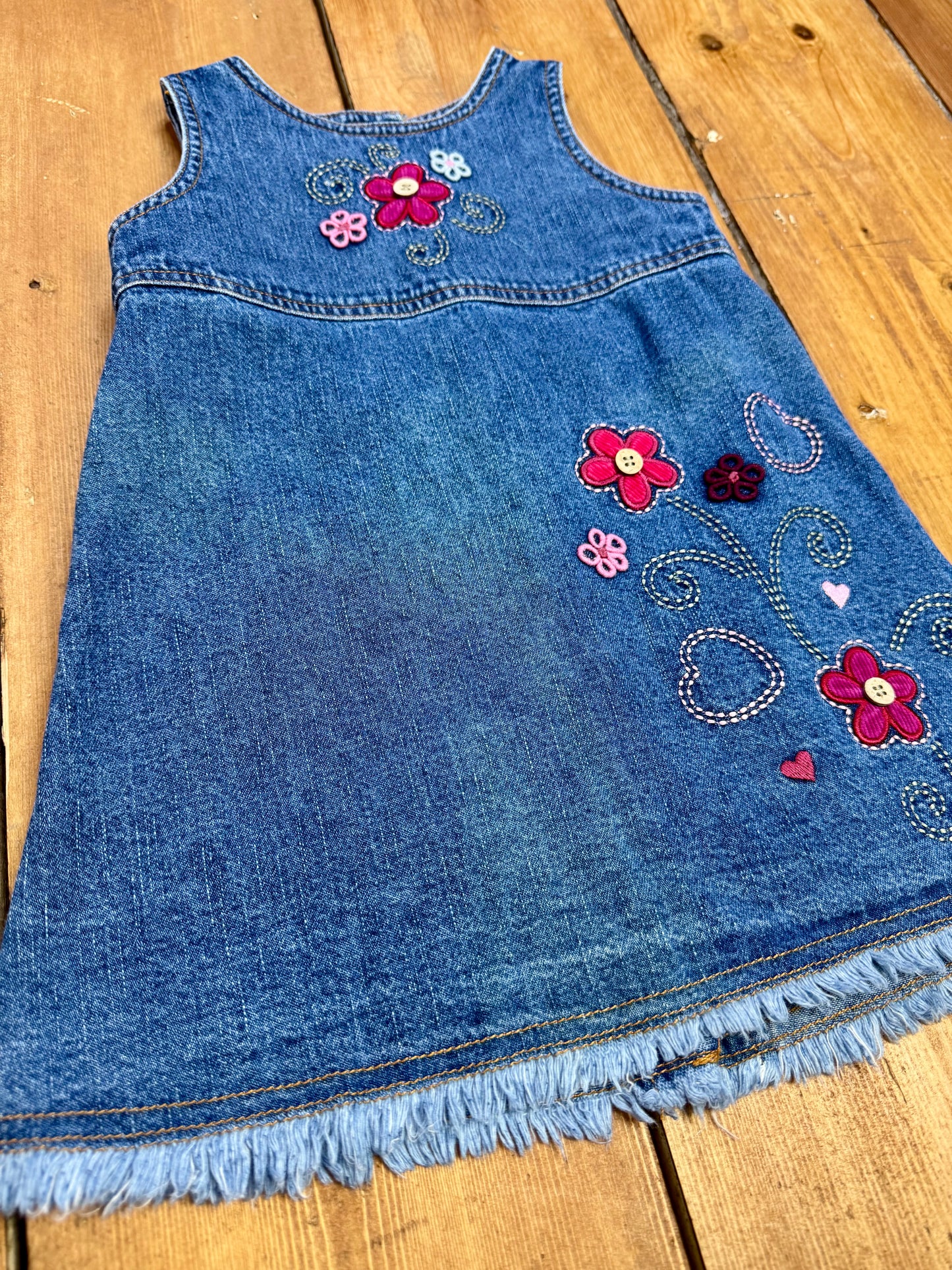 Vintage Next Denim Dress | 12-18 Months