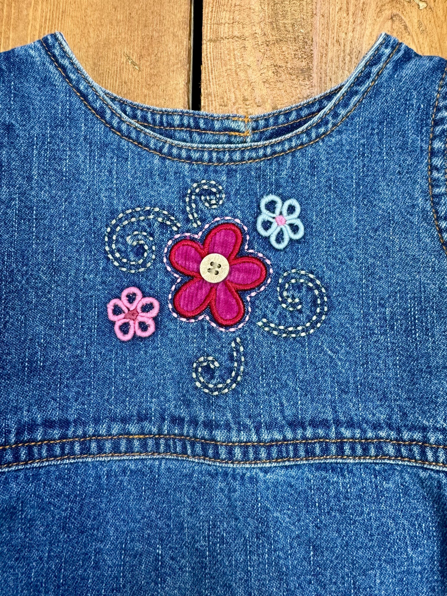 Vintage Next Denim Dress | 12-18 Months
