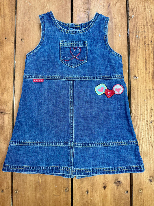 Vintage Next Denim Dress | 12-18 Months