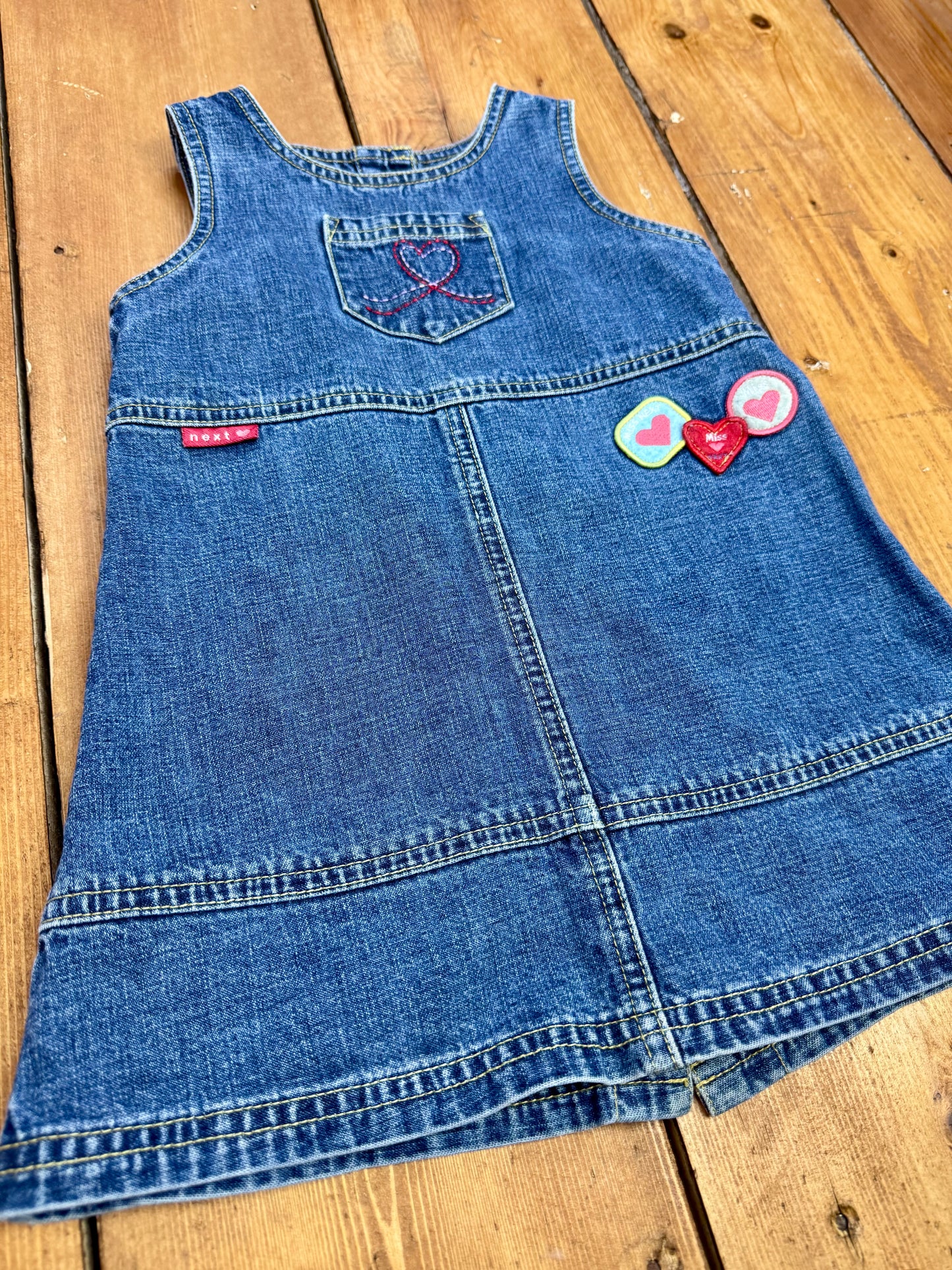 Vintage Next Denim Dress | 12-18 Months