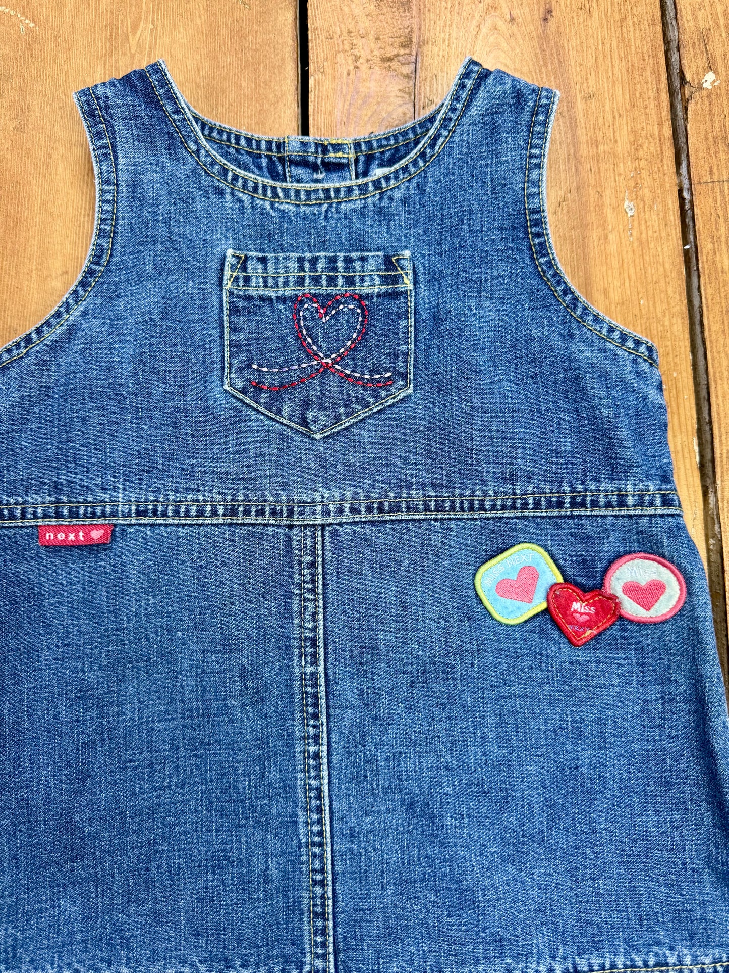 Vintage Next Denim Dress | 12-18 Months