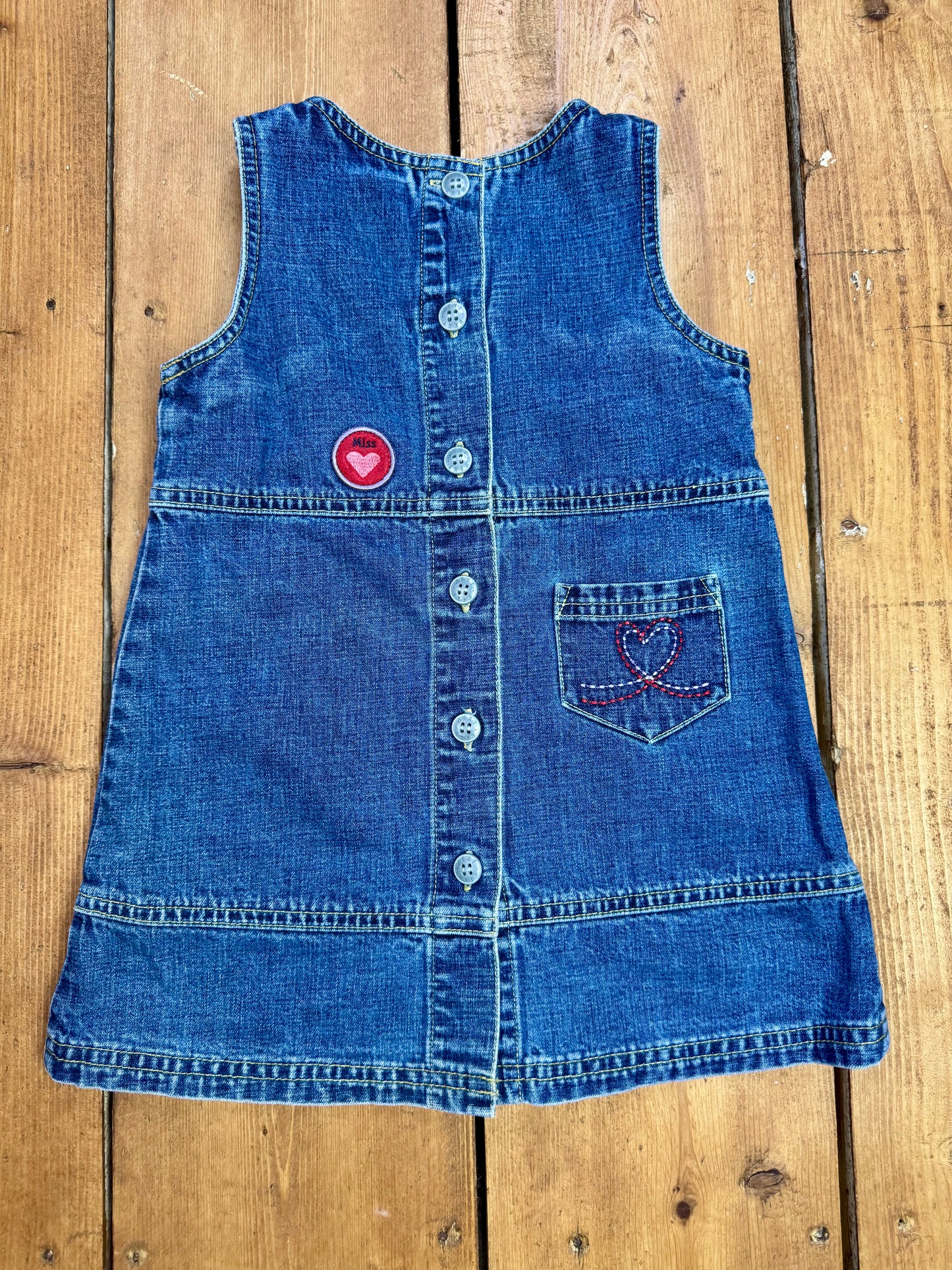 Vintage Next Denim Dress | 12-18 Months