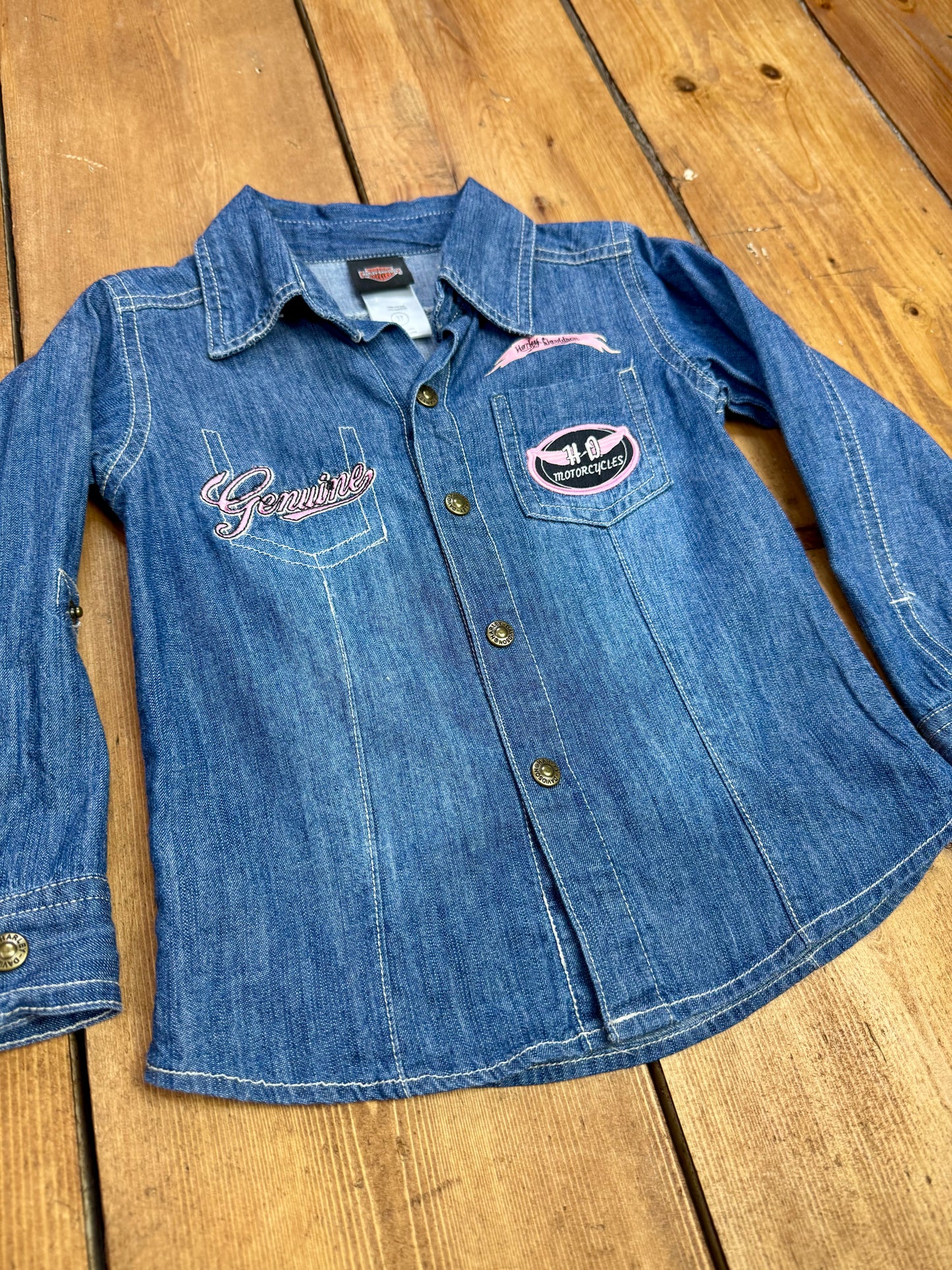 Vintage Harley-Davidson Denim Shirt | 3 Years