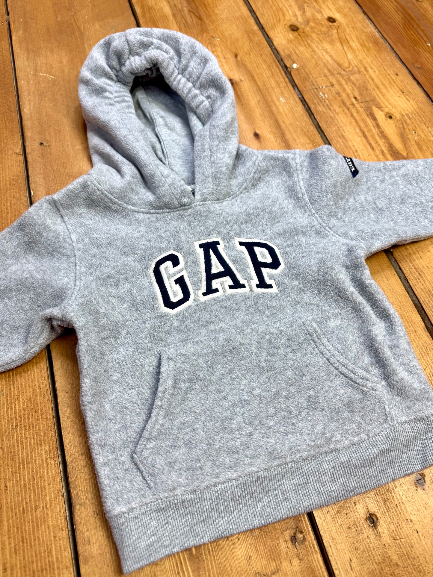 Vintage 90s Baby GAP Grey Hoodie | 6–12 Months