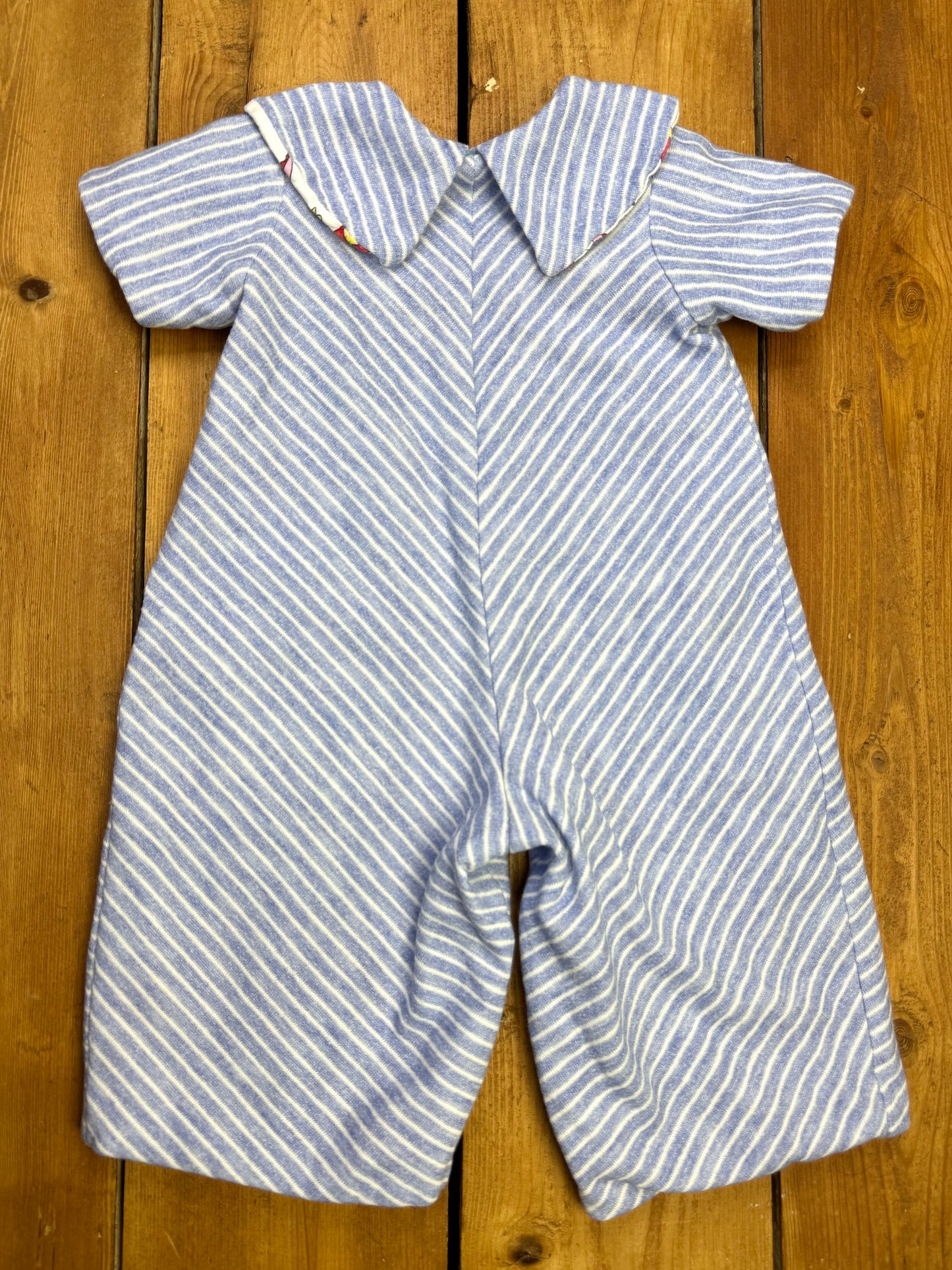 Handmade Reversible Dinosaur Print Babygrow | 6-9 Months