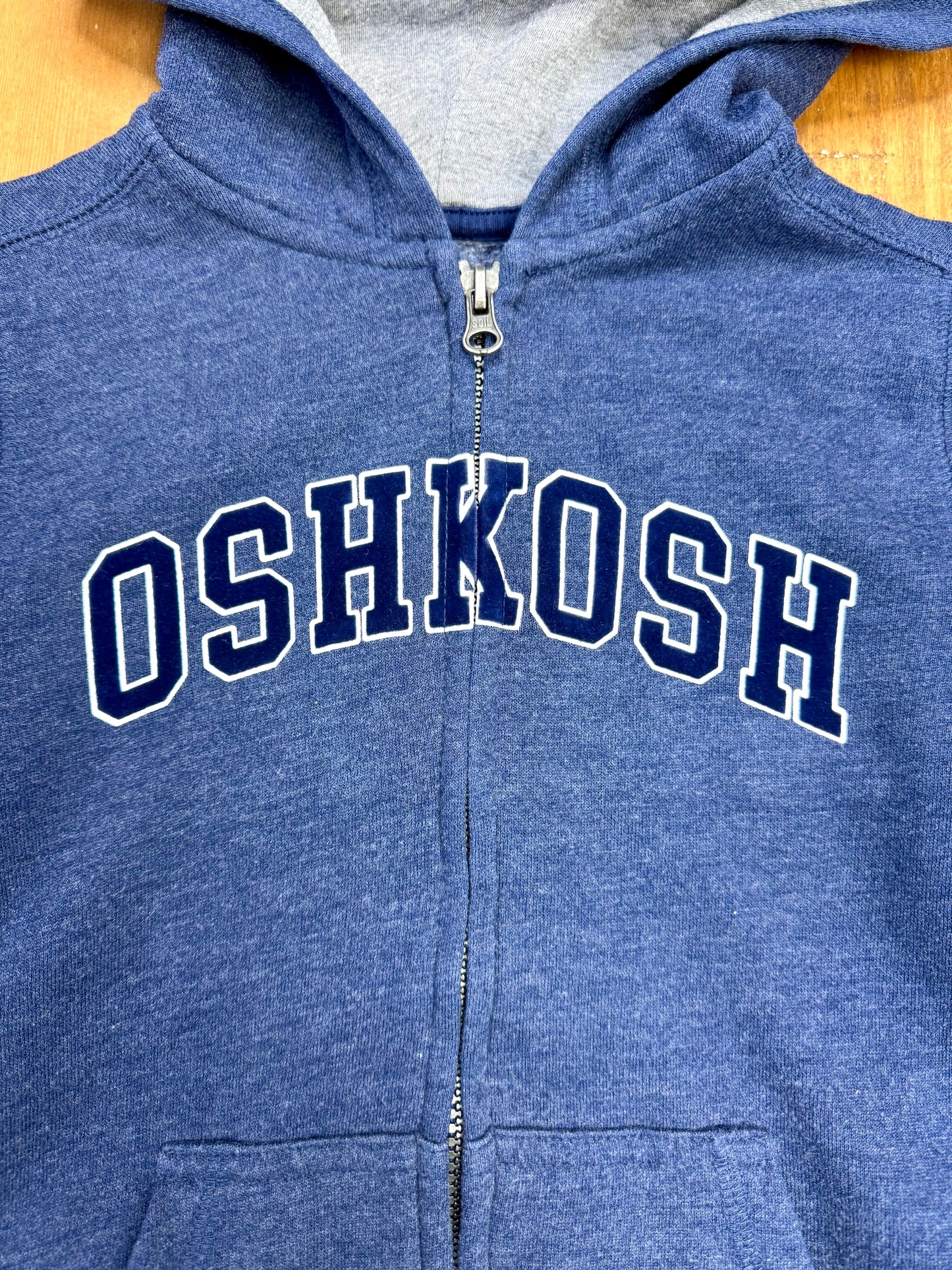 Vintage OshKosh Blue Hoodie | 7 Years
