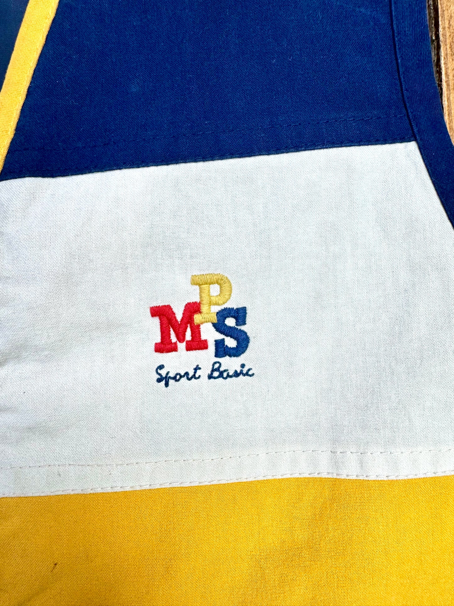 Vintage 90s Colour Block Utility Vest | Sports Basic Zip Gilet